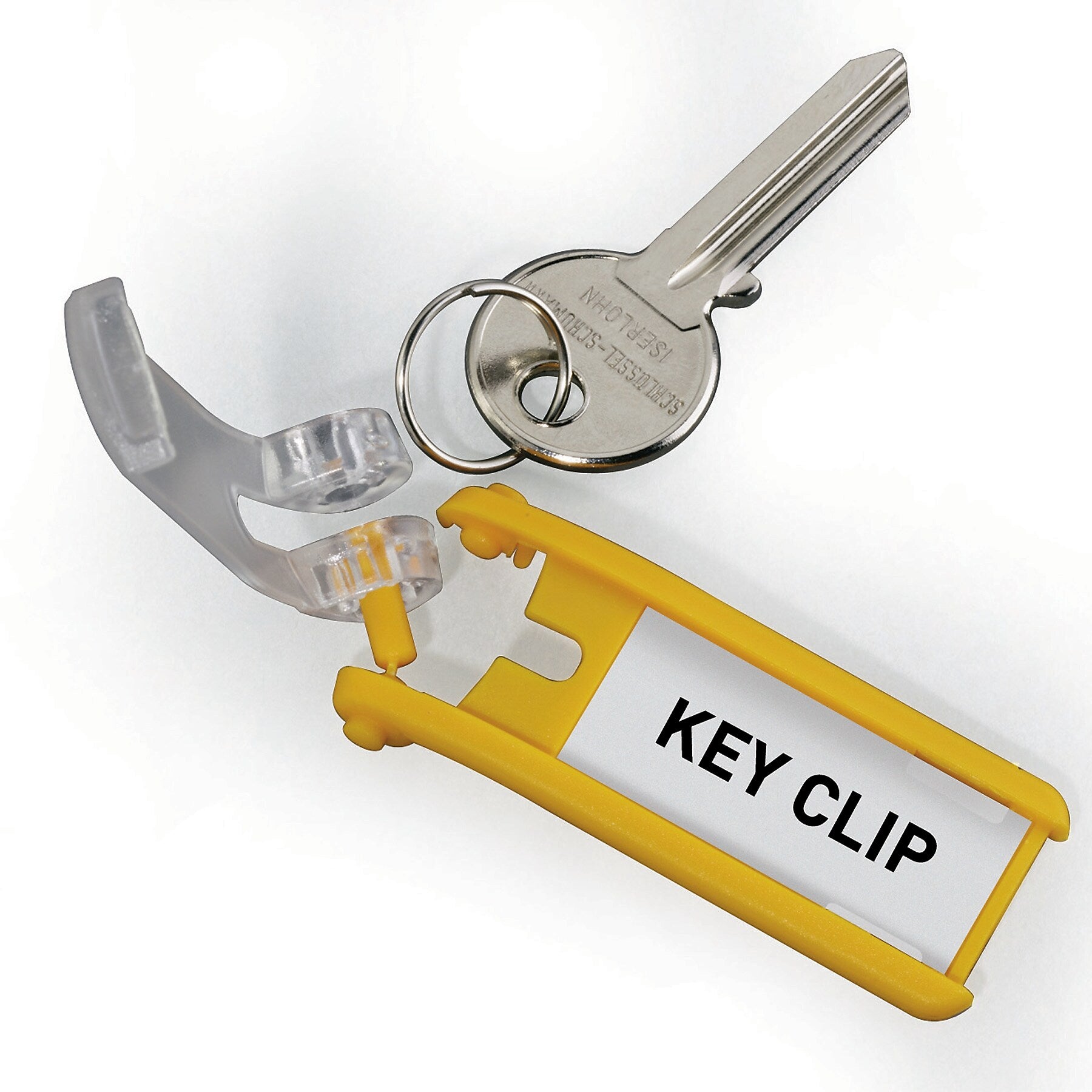 DURABLE Key Tags, Assorted Colors, 24/Pack