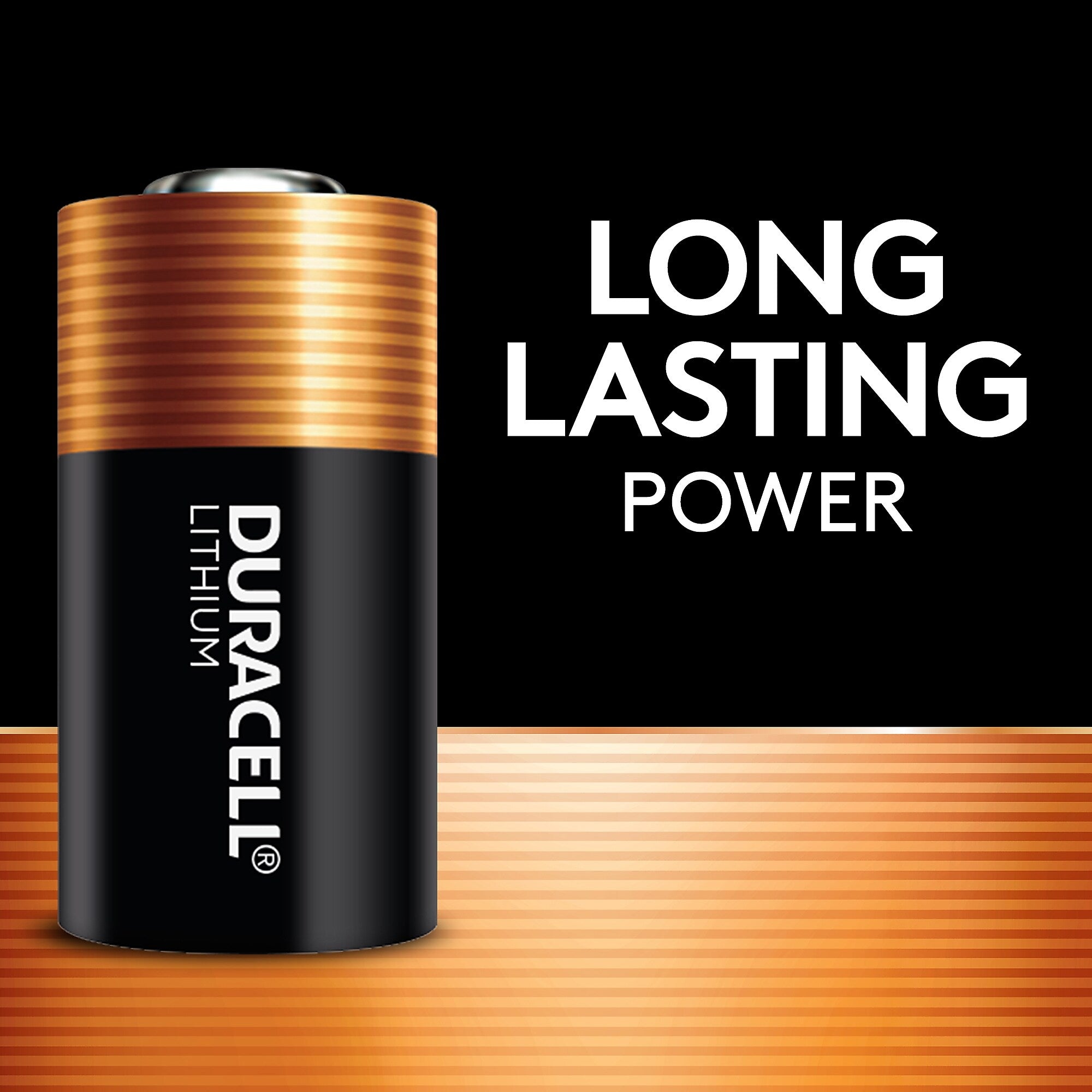 Duracell 123 Lithium Battery, 2/Pack
