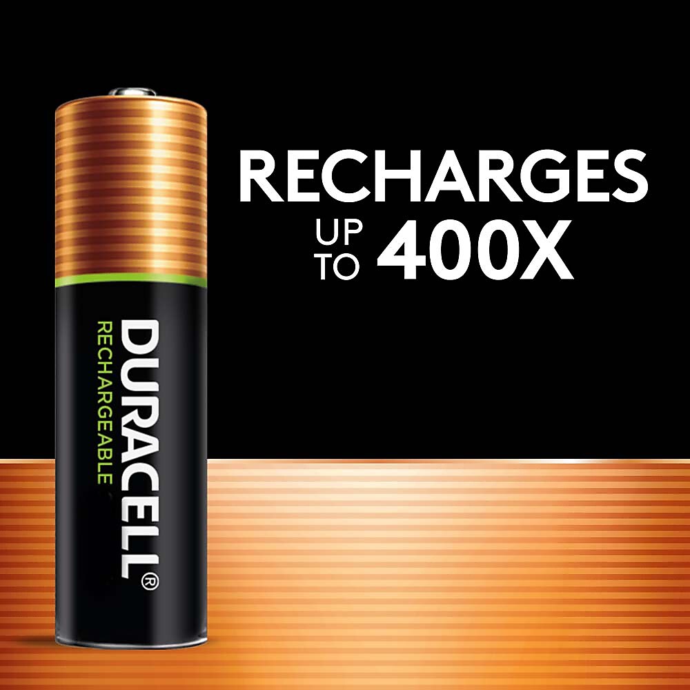 Duracell AA NiMH Battery, 2/Pack