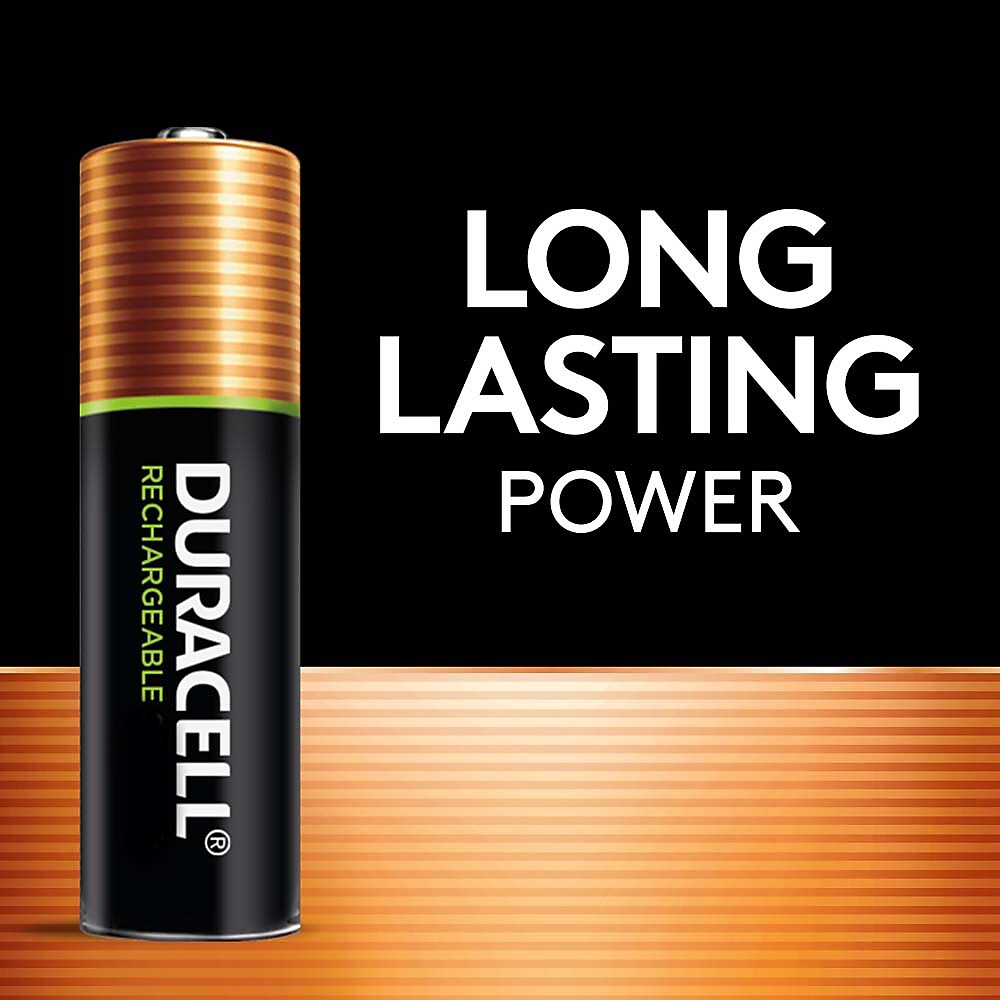 Duracell AAA NiMH Battery, 4/Pack