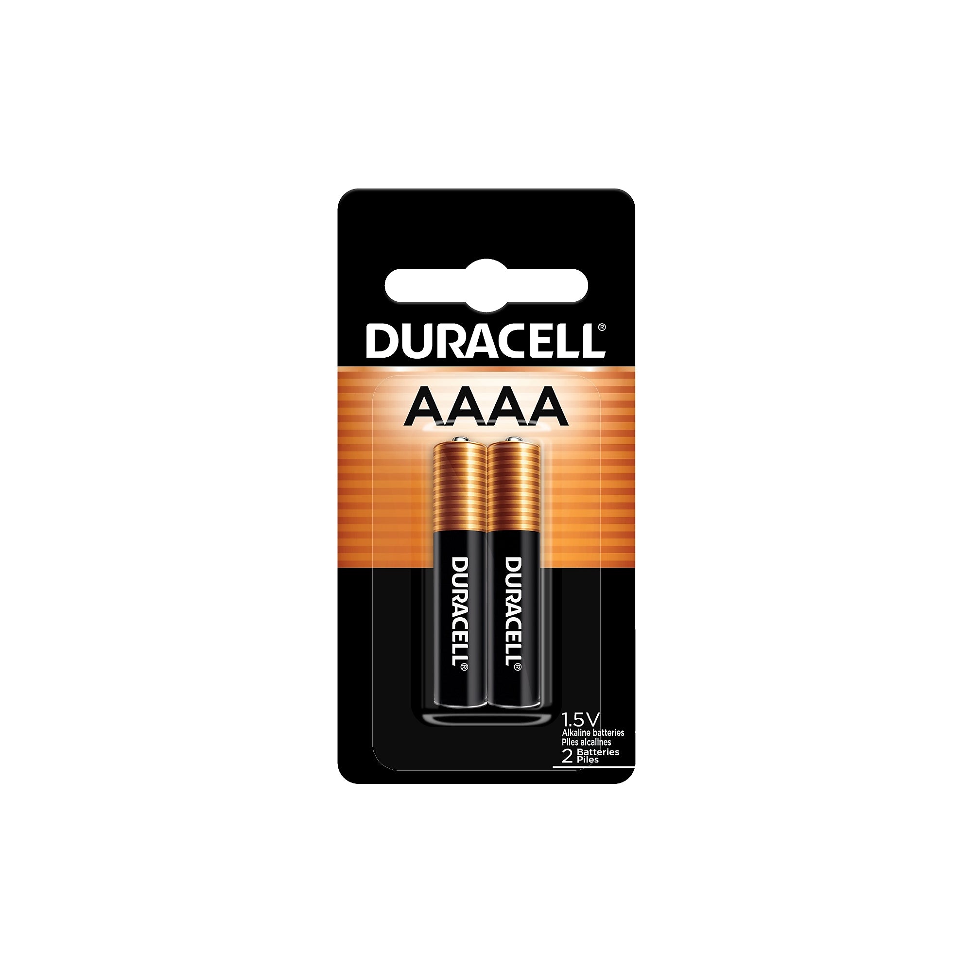 Duracell AAAA Alkaline Battery, 2/Pack