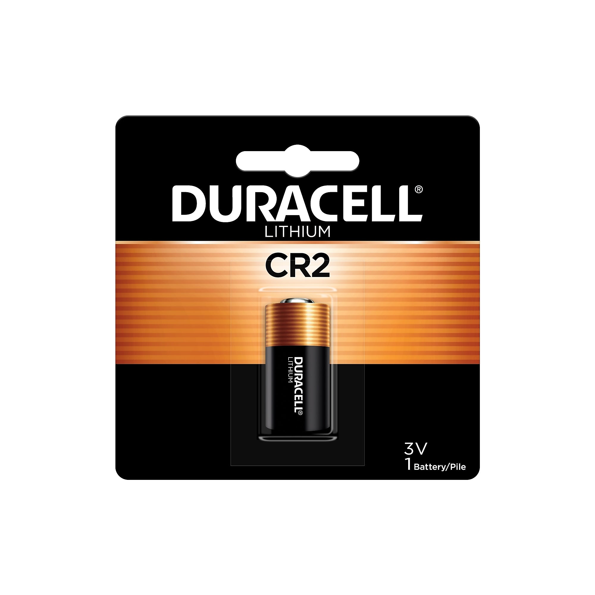 Duracell CR2 Lithium Battery, 3V