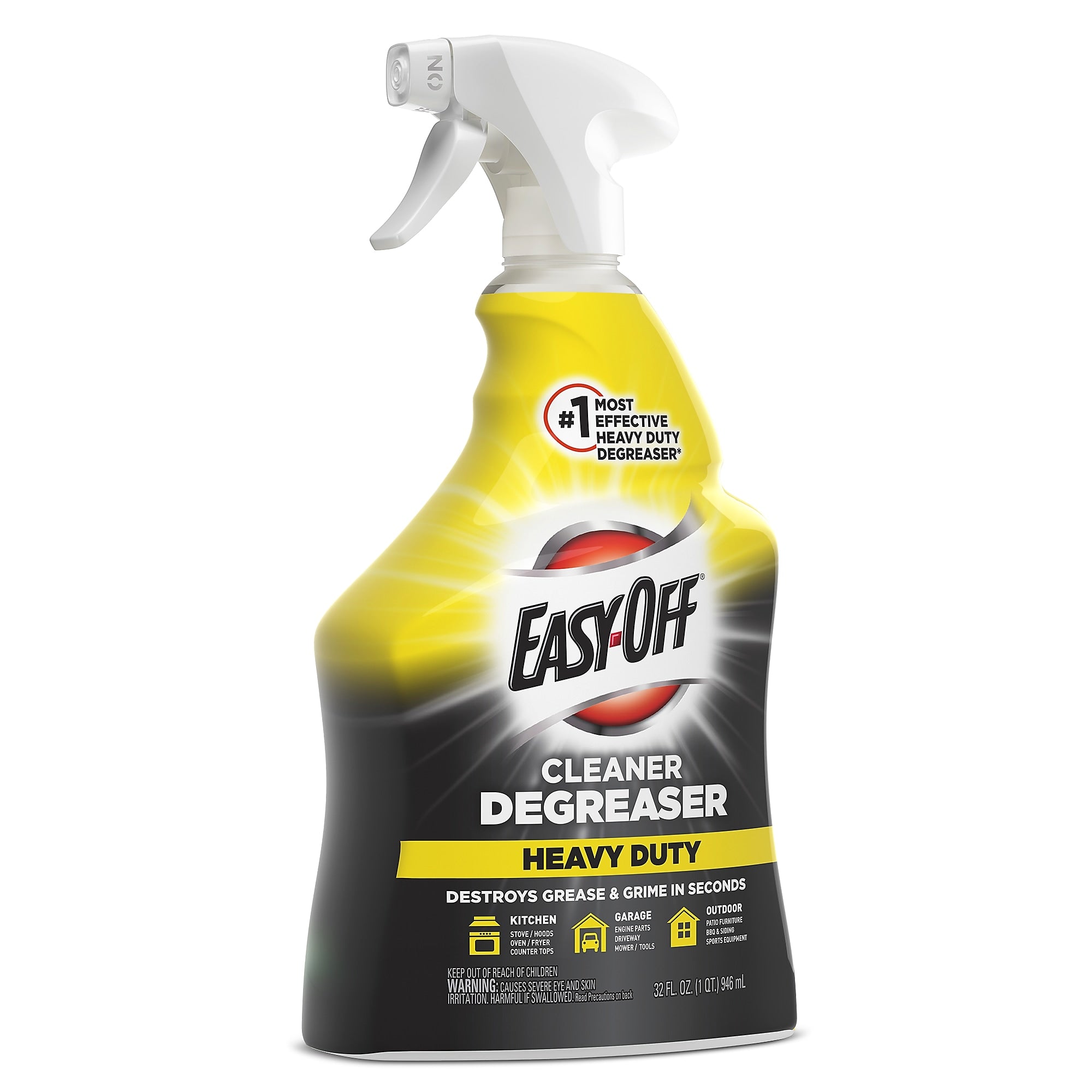 Easy-Off All-Purpose Cleaners & Spray Degreaser, Original Scent, 32 oz.