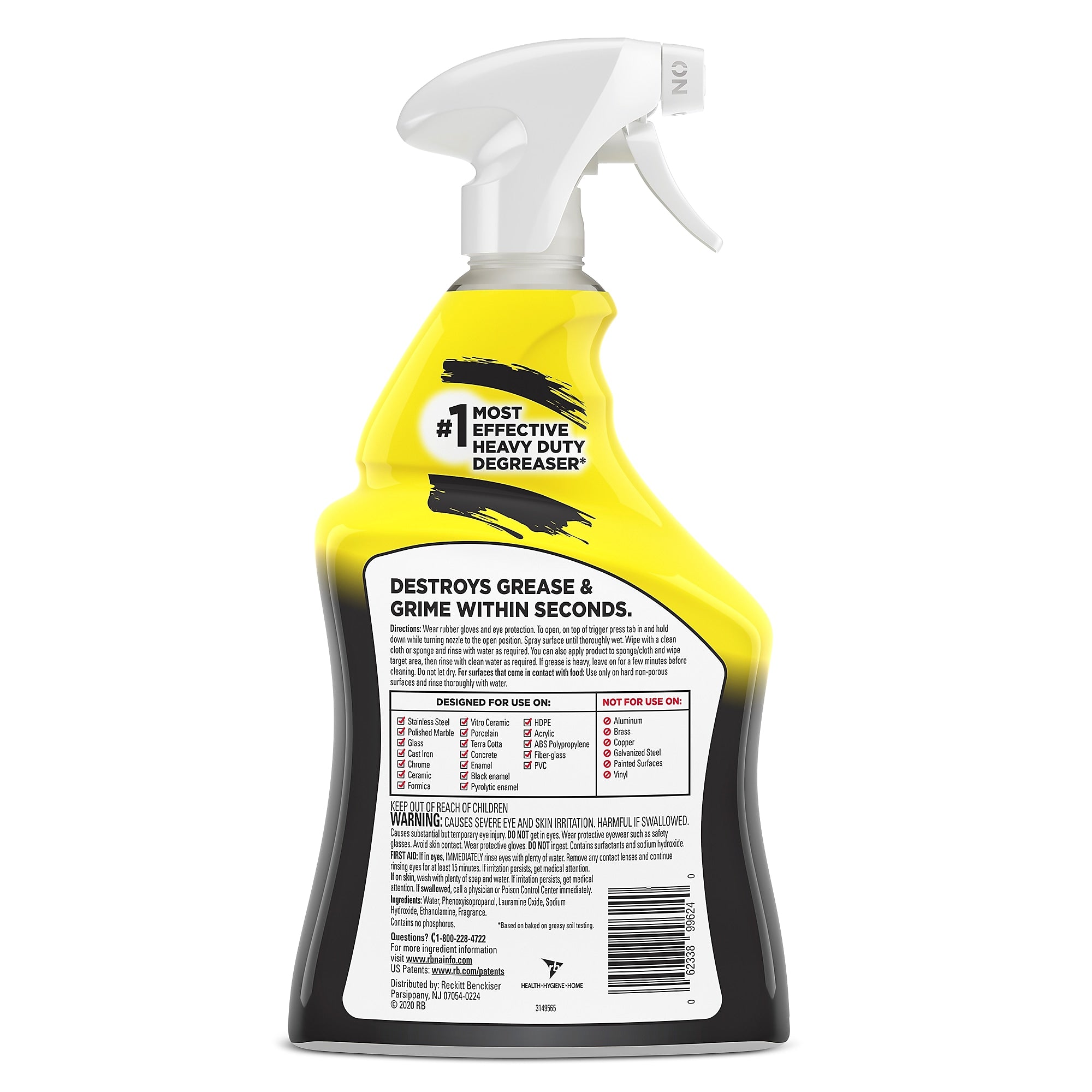 Easy-Off All-Purpose Cleaners & Spray Degreaser, Original Scent, 32 oz.