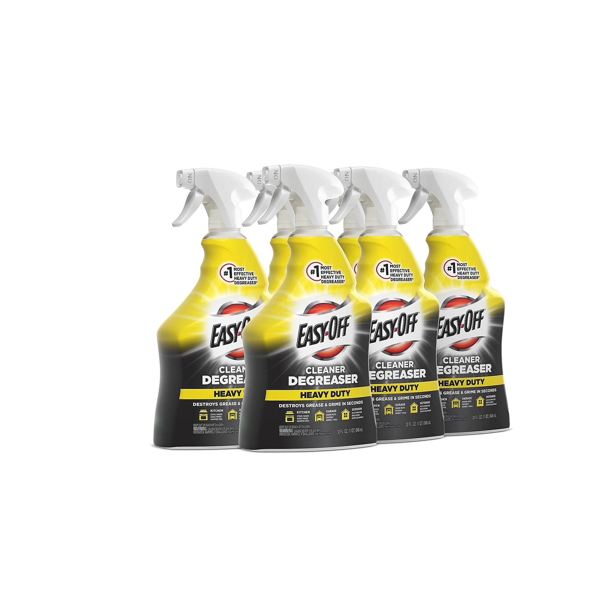 Easy-Off All-Purpose Cleaners & Spray Degreaser, Original Scent, 32 oz.