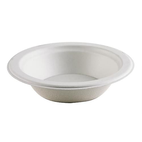 Eco-Products 12-oz. Sugarcane Bowl Convenience Pack, White, 50/Pack