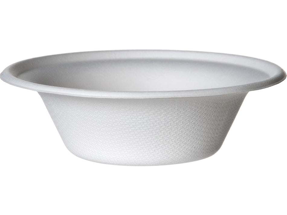 Eco-Products Vanguard Sugarcane Standard Bowl 12 Oz., White, 1000/Carton