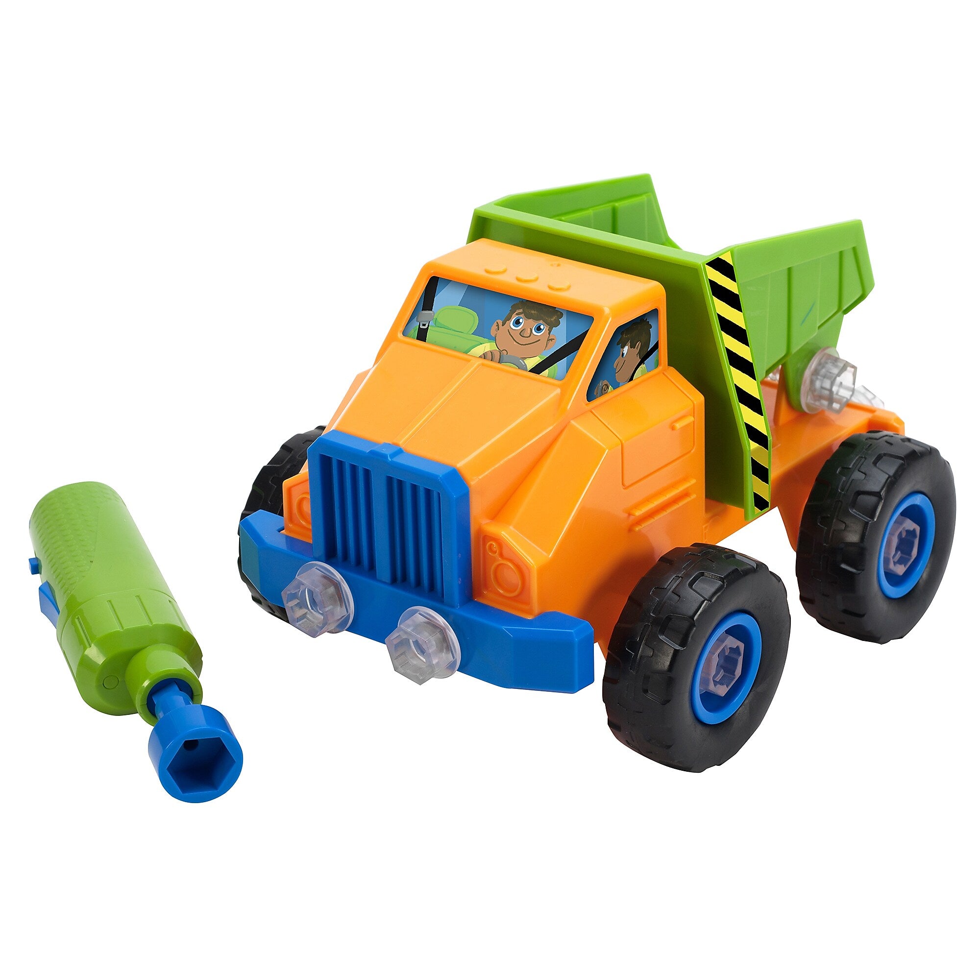Educational Insights Design & Drill Power Play Vehicles Dump Truck