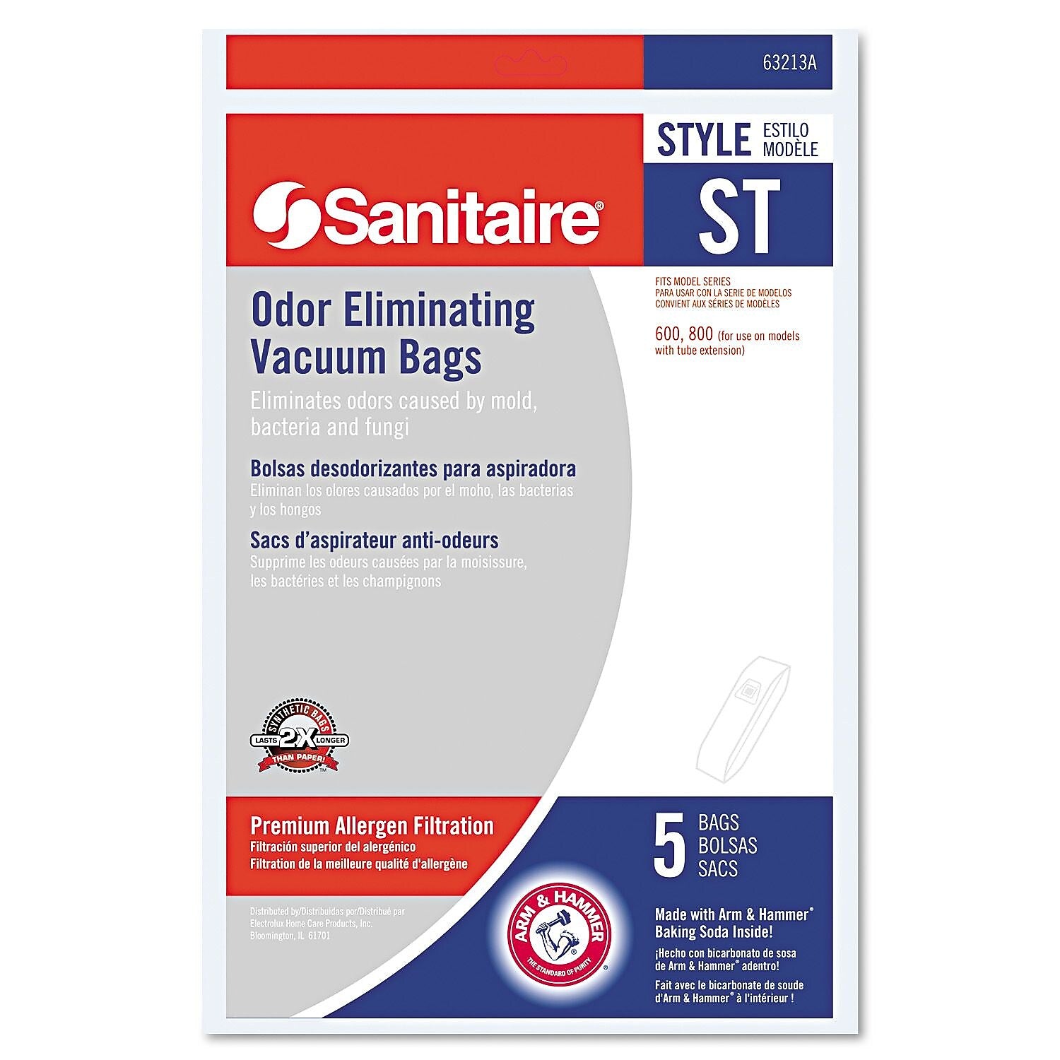 Electrolux Sanitaire® Disposable Bags For SC600 & SC800 Series Vacuums