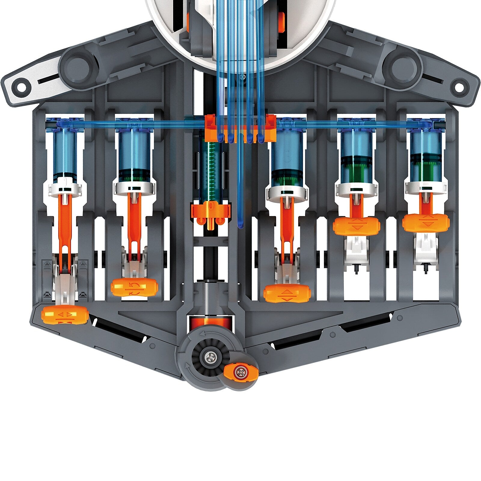 Elenco Teach Tech HydroBot Arm Kit, 230 Pieces