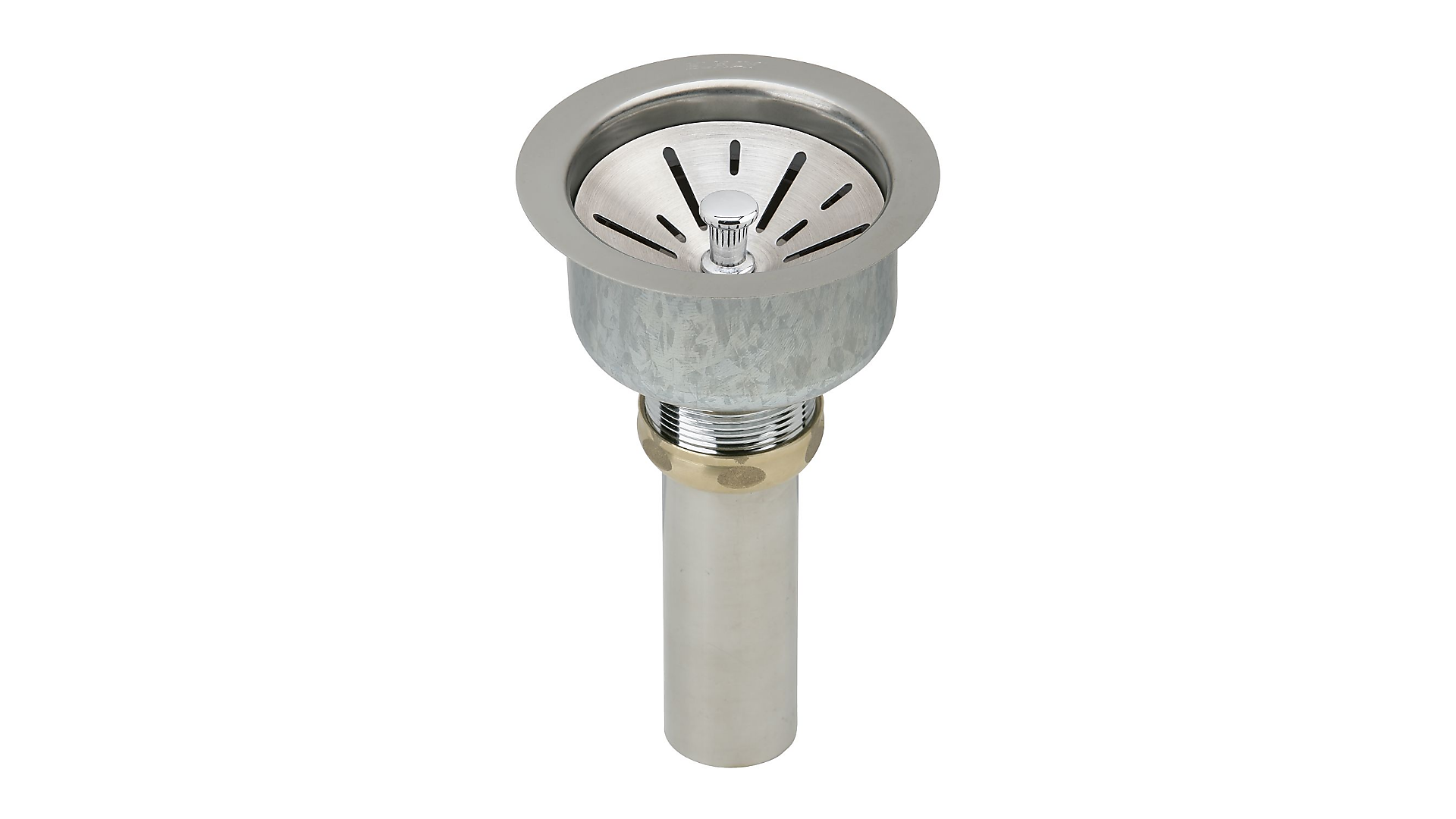 Elkay Dayton Stainless Steel Kitchen Sink Drain, Satin