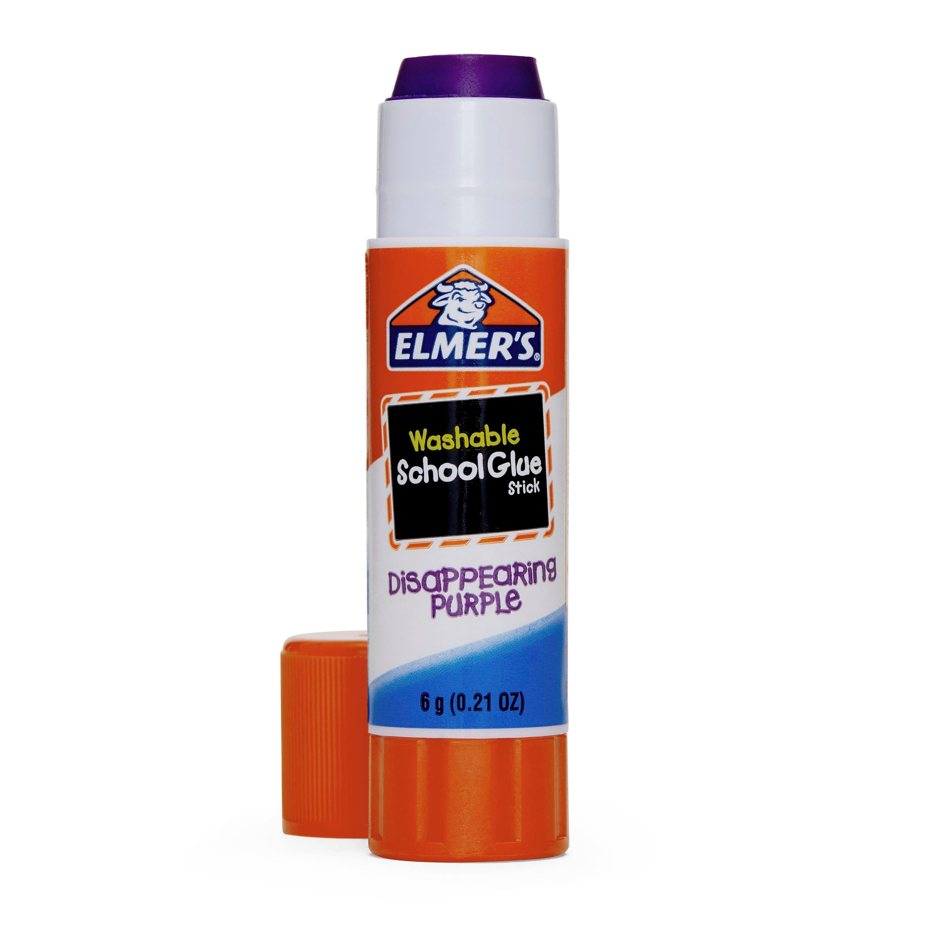 Elmer's School Glue Sticks, 0.21 oz., Purple, 2/Pack