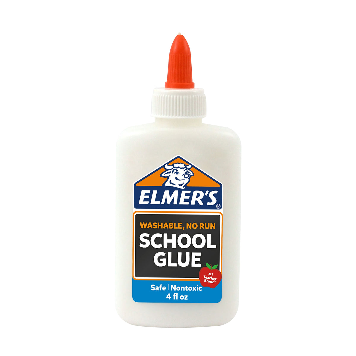 Elmer's School Washable School Glue, 4 oz., White