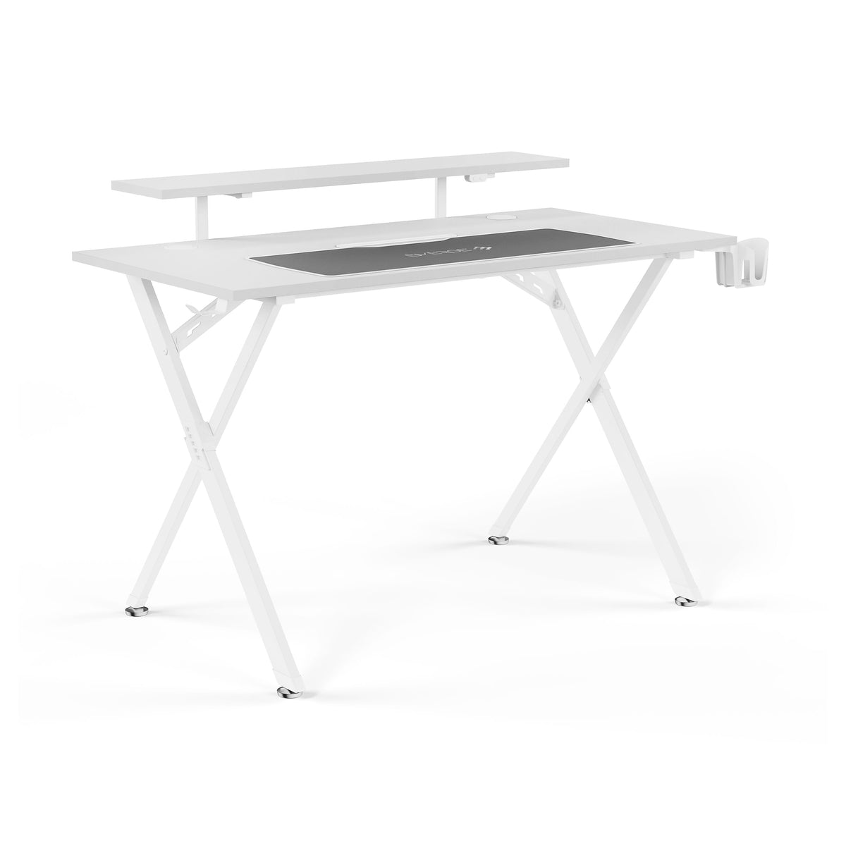 Emerge Vizon 47"W Gaming Desk, White