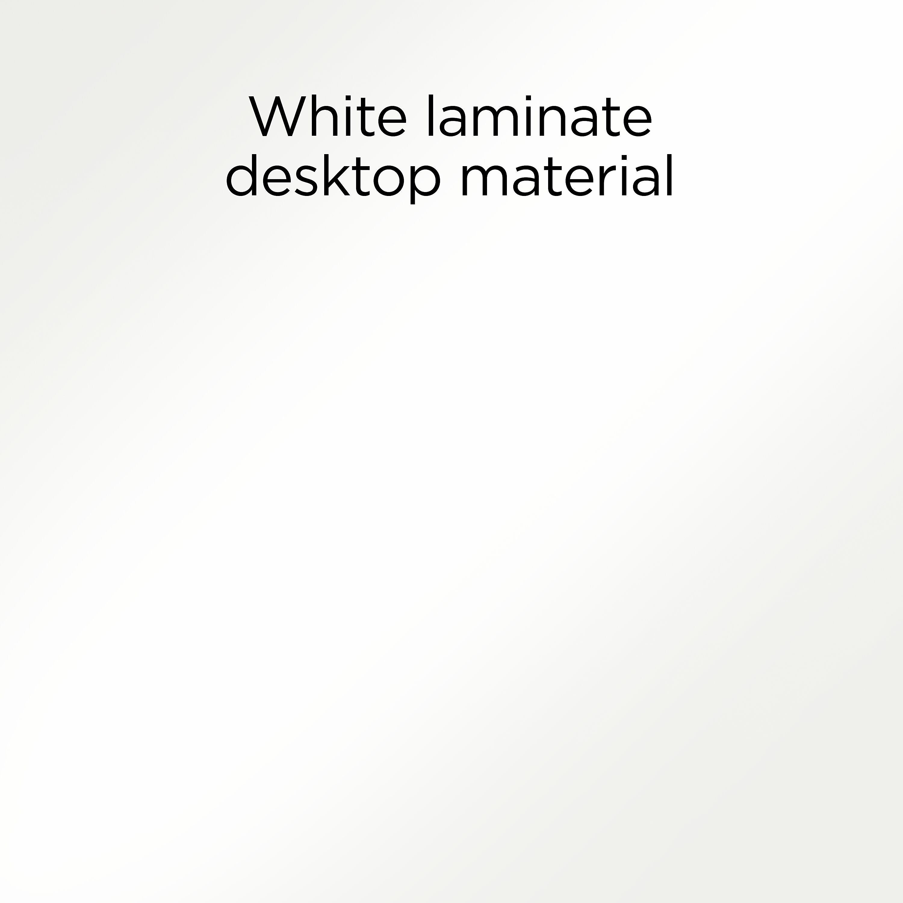 Emerge Vizon 47"W Gaming Desk, White