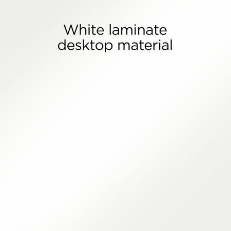 Emerge Vizon 47"W Gaming Desk, White