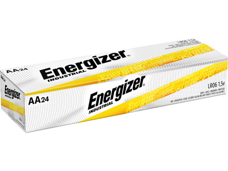 Energizer Industrial Alkaline Battery, AA, 24/Pack