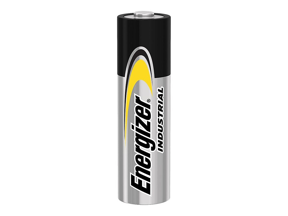 Energizer Industrial Alkaline Battery, AA, 24/Pack