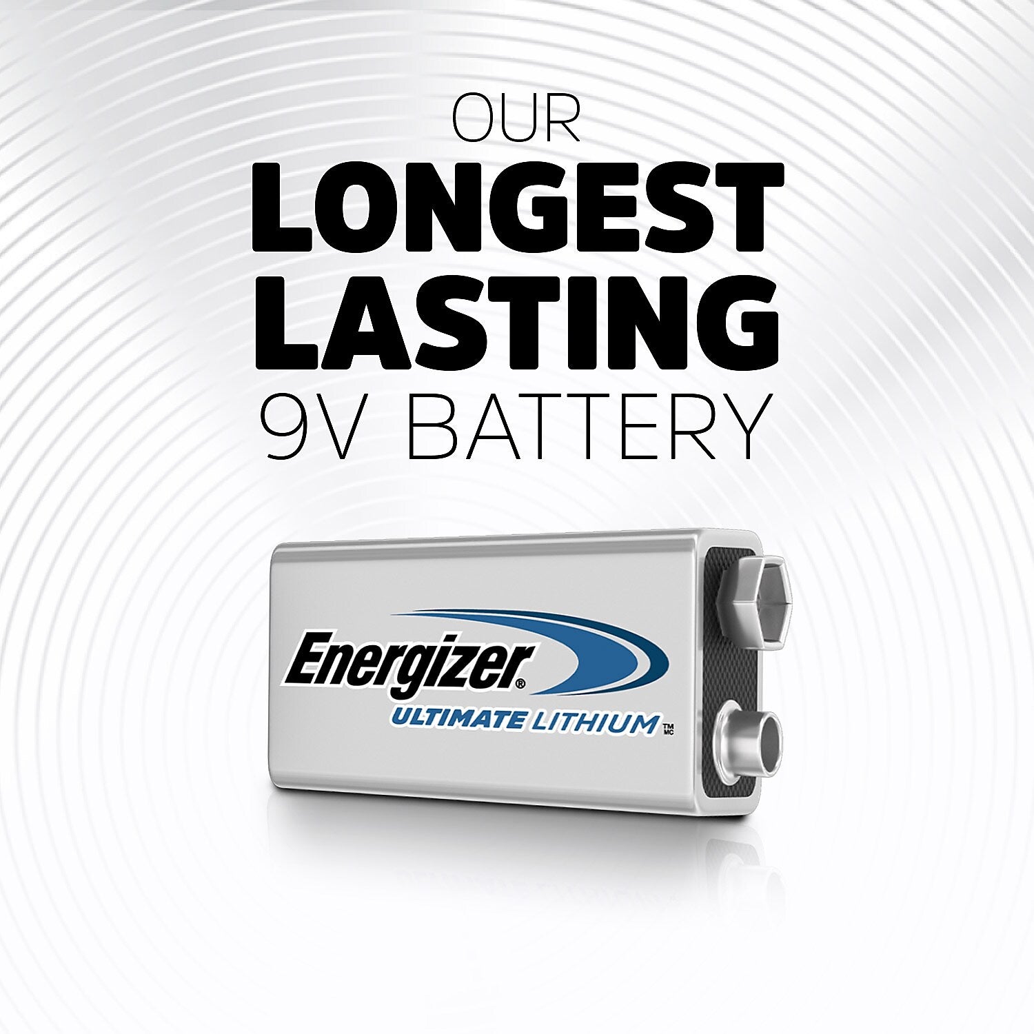 Energizer Ultimate Lithium Battery, 9V