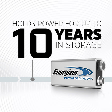 Energizer Ultimate Lithium Battery, 9V