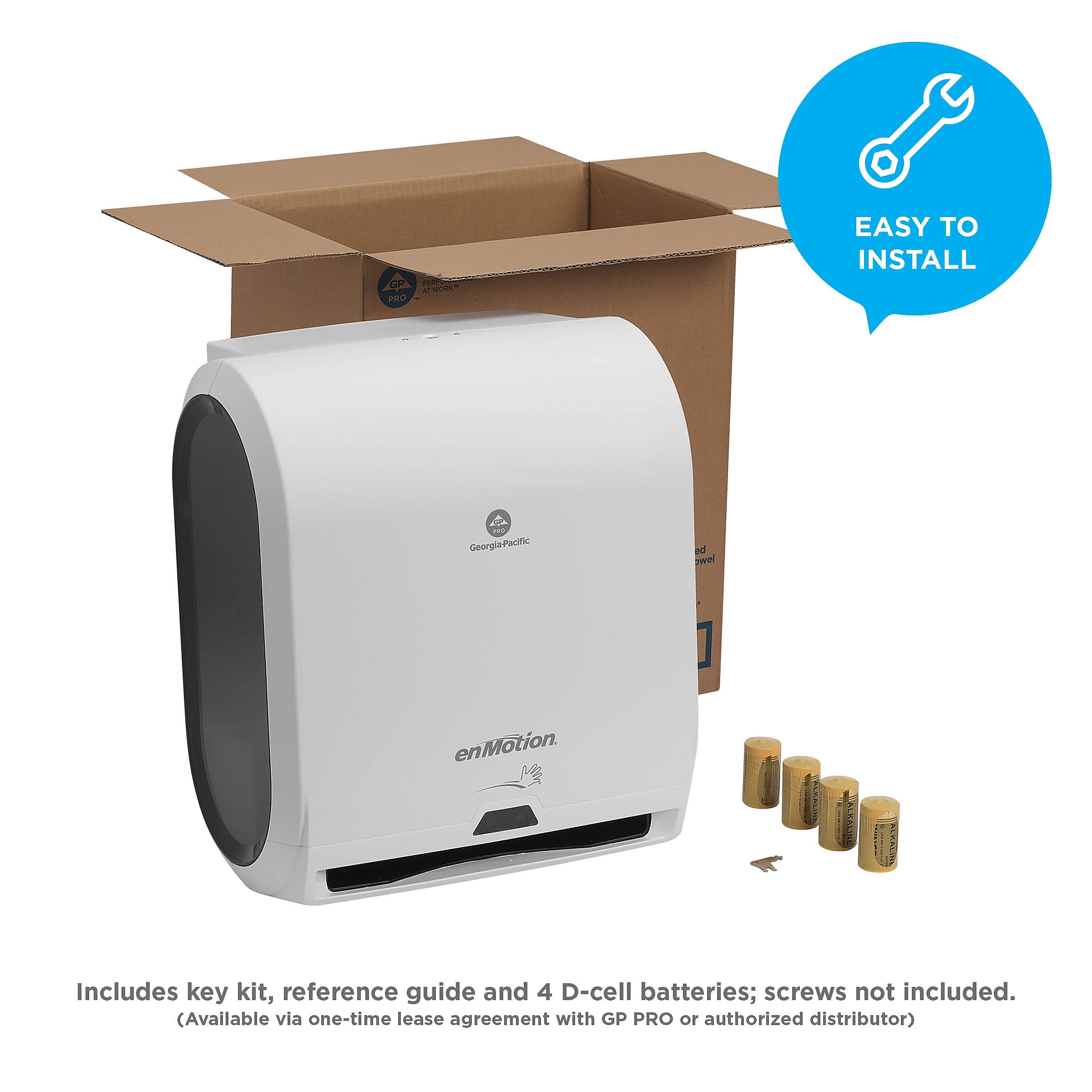 enmotion enMotion Hardwound Paper Towel Dispenser, White