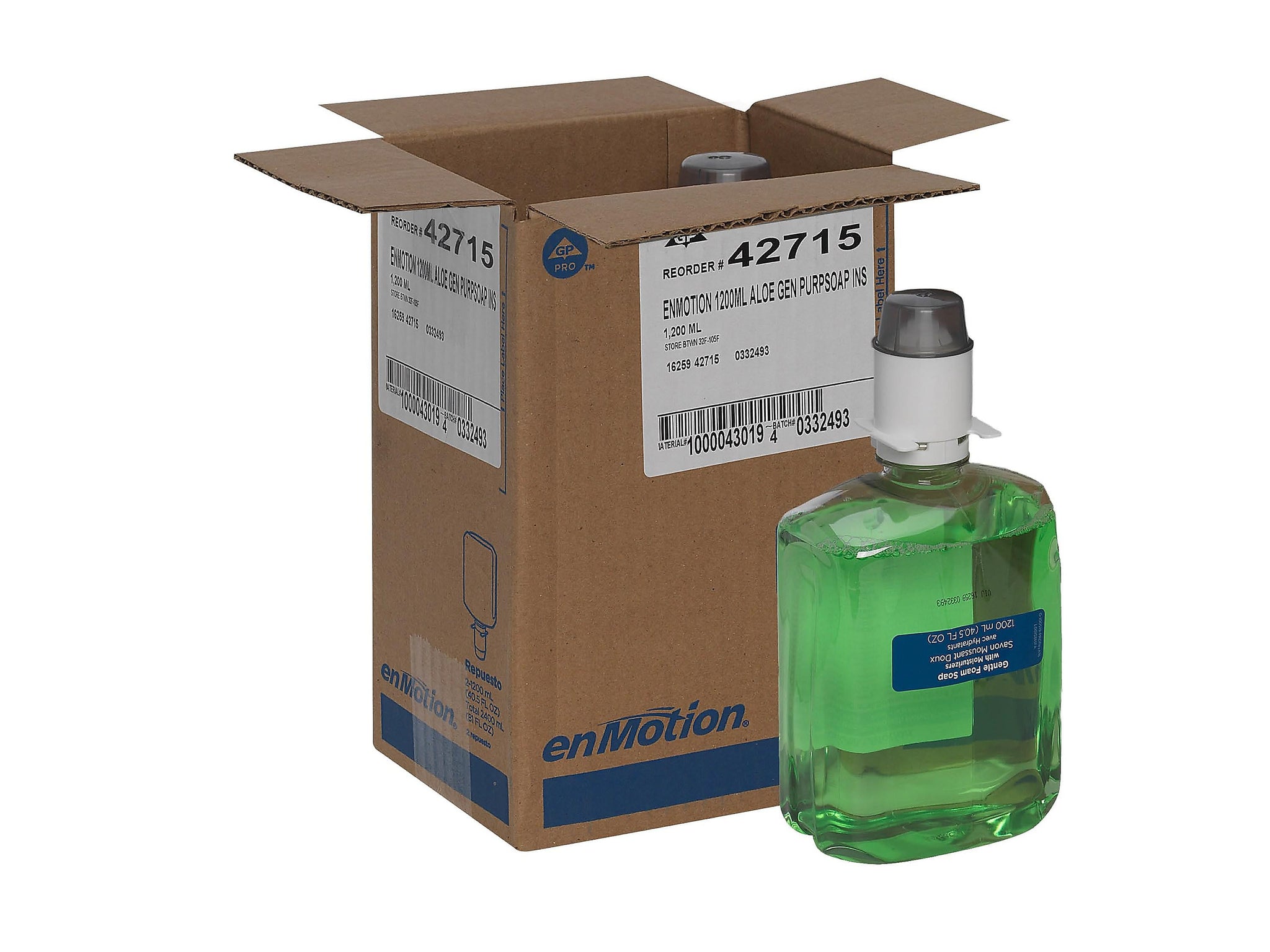 EnMotion Gen2 Foam Soap Refills, Herbal, 40.5 Oz., 2/Carton