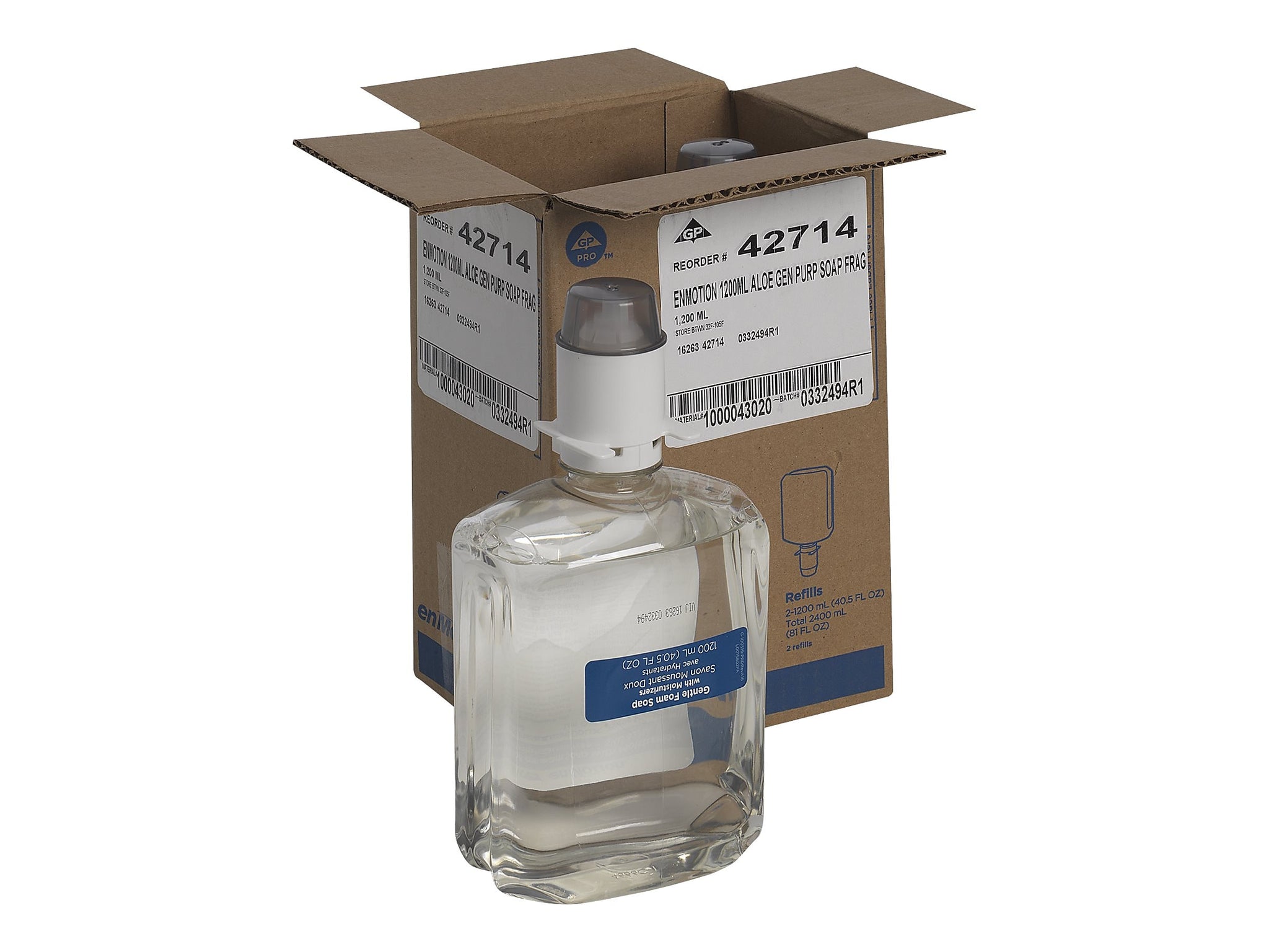 enMotion GP Pro Gen2 Foaming Soap Refills, 40.5 Oz., 2/Carton