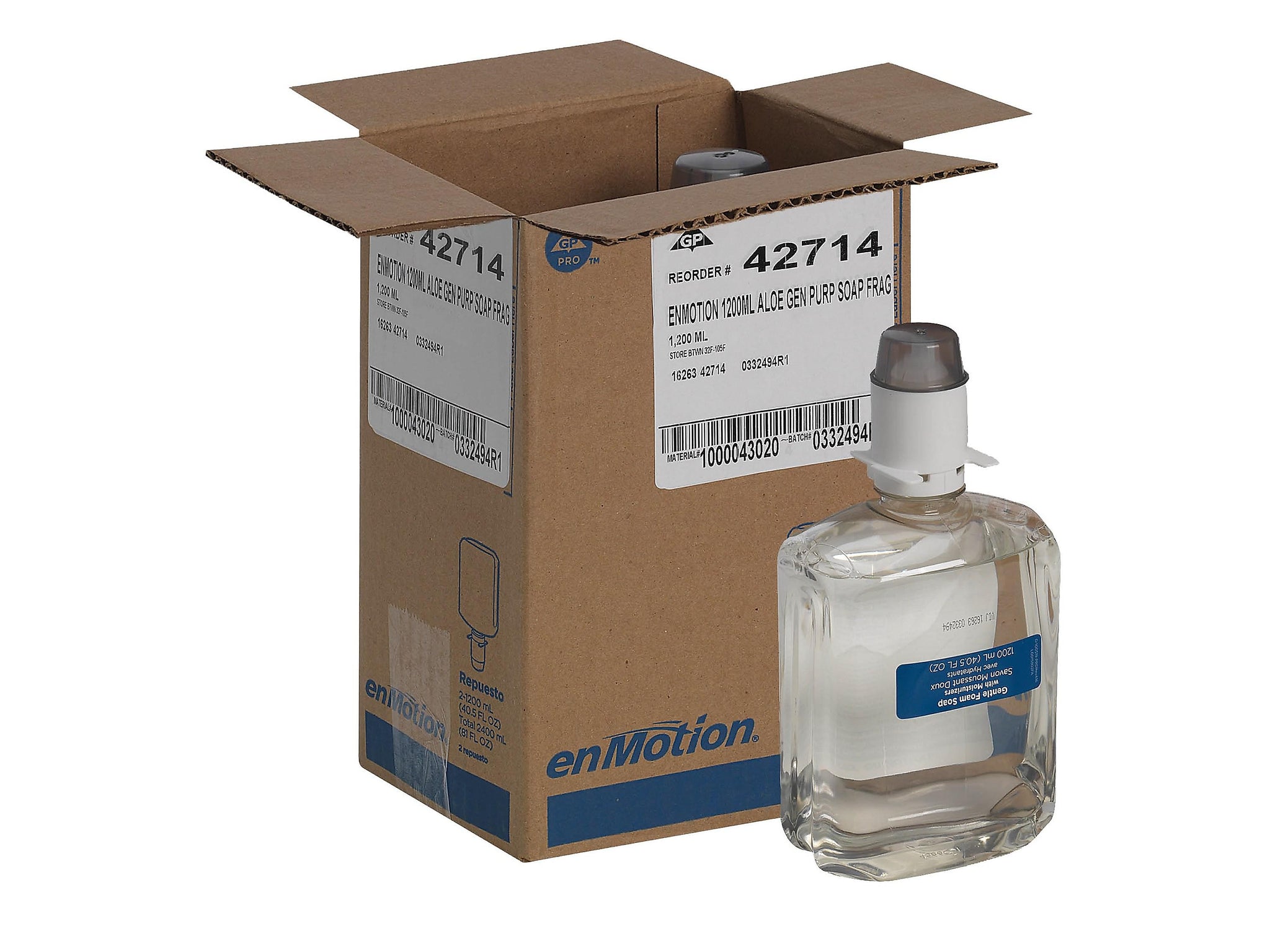 enMotion GP Pro Gen2 Foaming Soap Refills, 40.5 Oz., 2/Carton