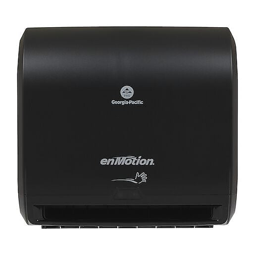 enmotion Impulse Hardwound Paper Towel Dispenser, Black