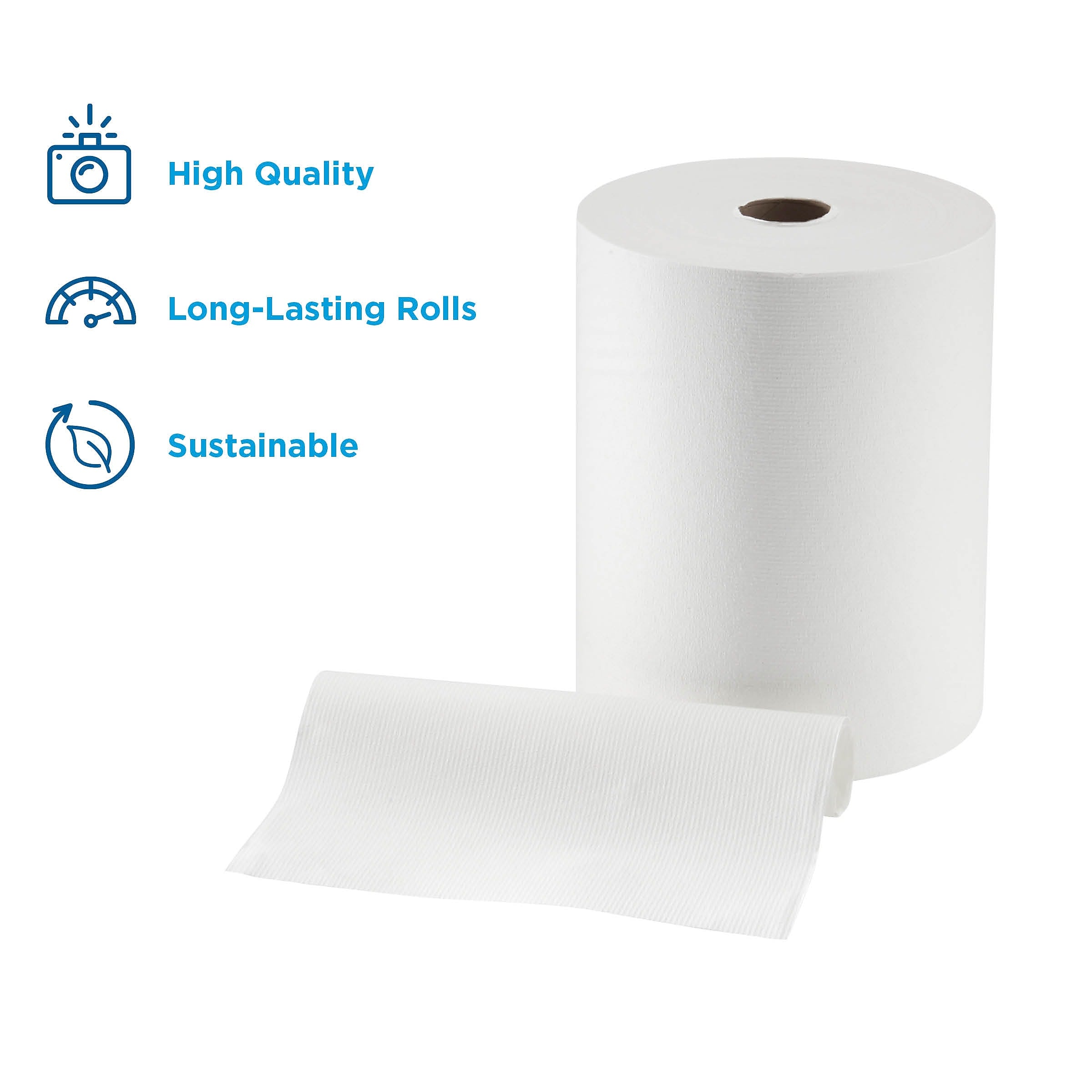 enmotion Recycled Hardwound Paper Towels, 1-ply, 800 ft./Roll, 6 Rolls/Carton