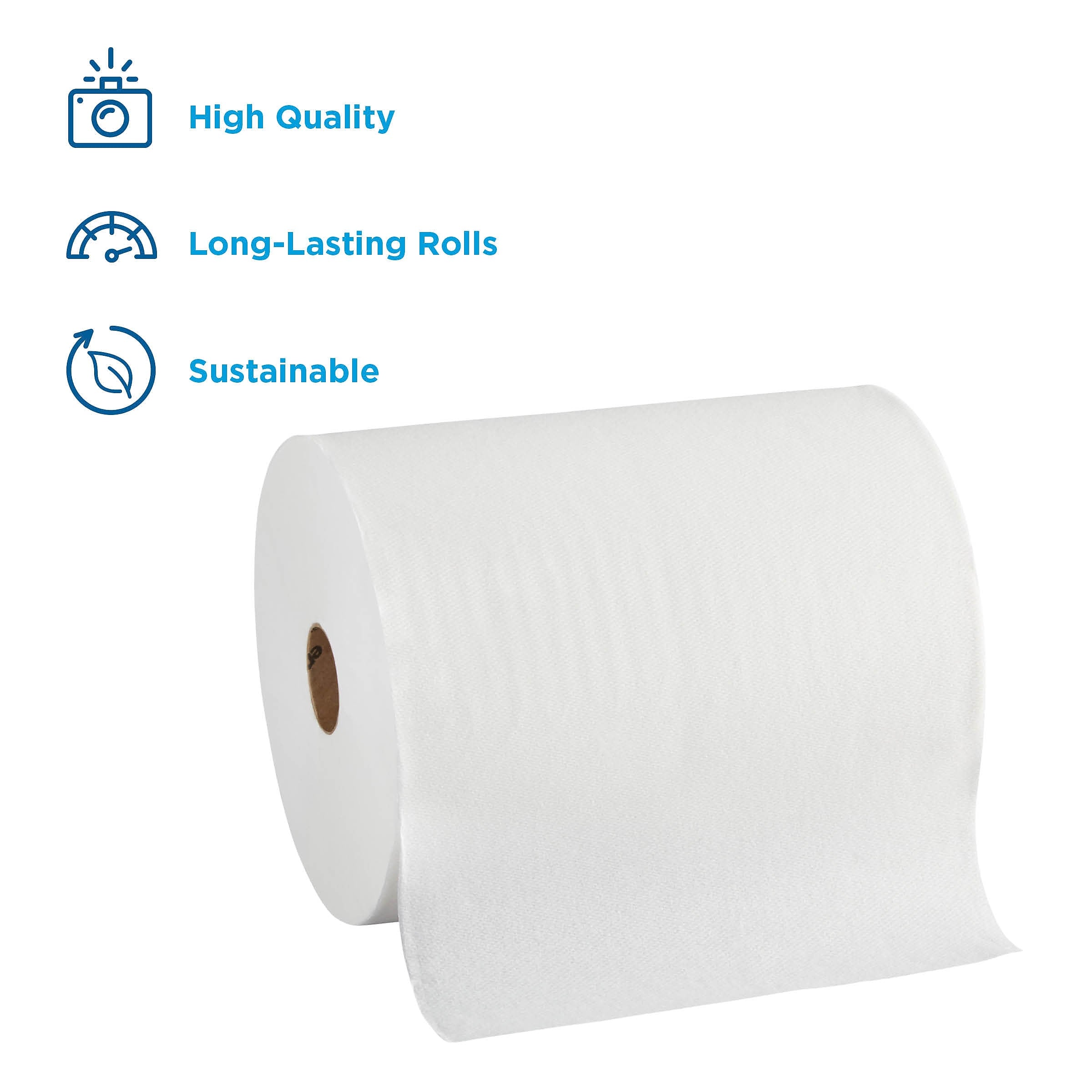 enmotion Recycled Hardwound Paper Towels, 1-ply, 800 ft./Roll, 6 Rolls/Carton