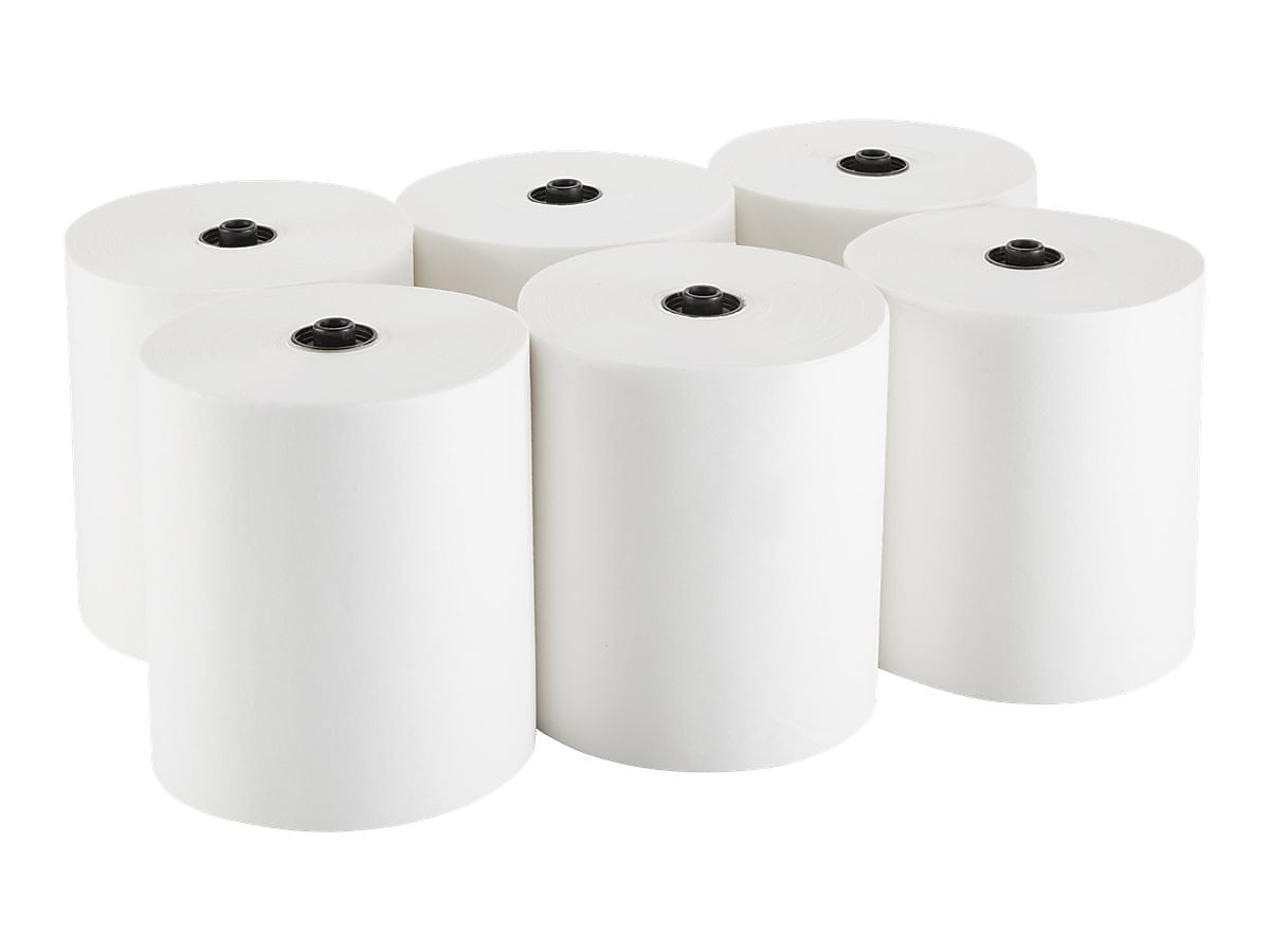 enmotion Recycled Recycled Hardwound Paper Towels, 1-ply, 700 ft./Roll, 6 Rolls/Carton