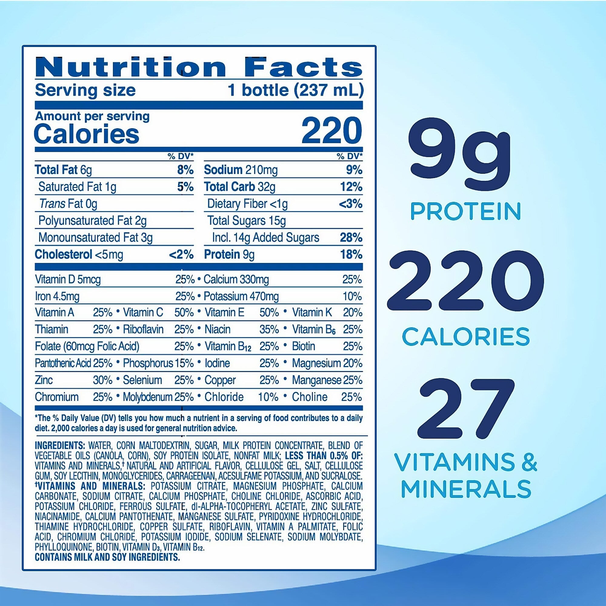 Ensure Original Meal Replacement Nutrition Shake, Vanilla, 8 oz., 24/Pack