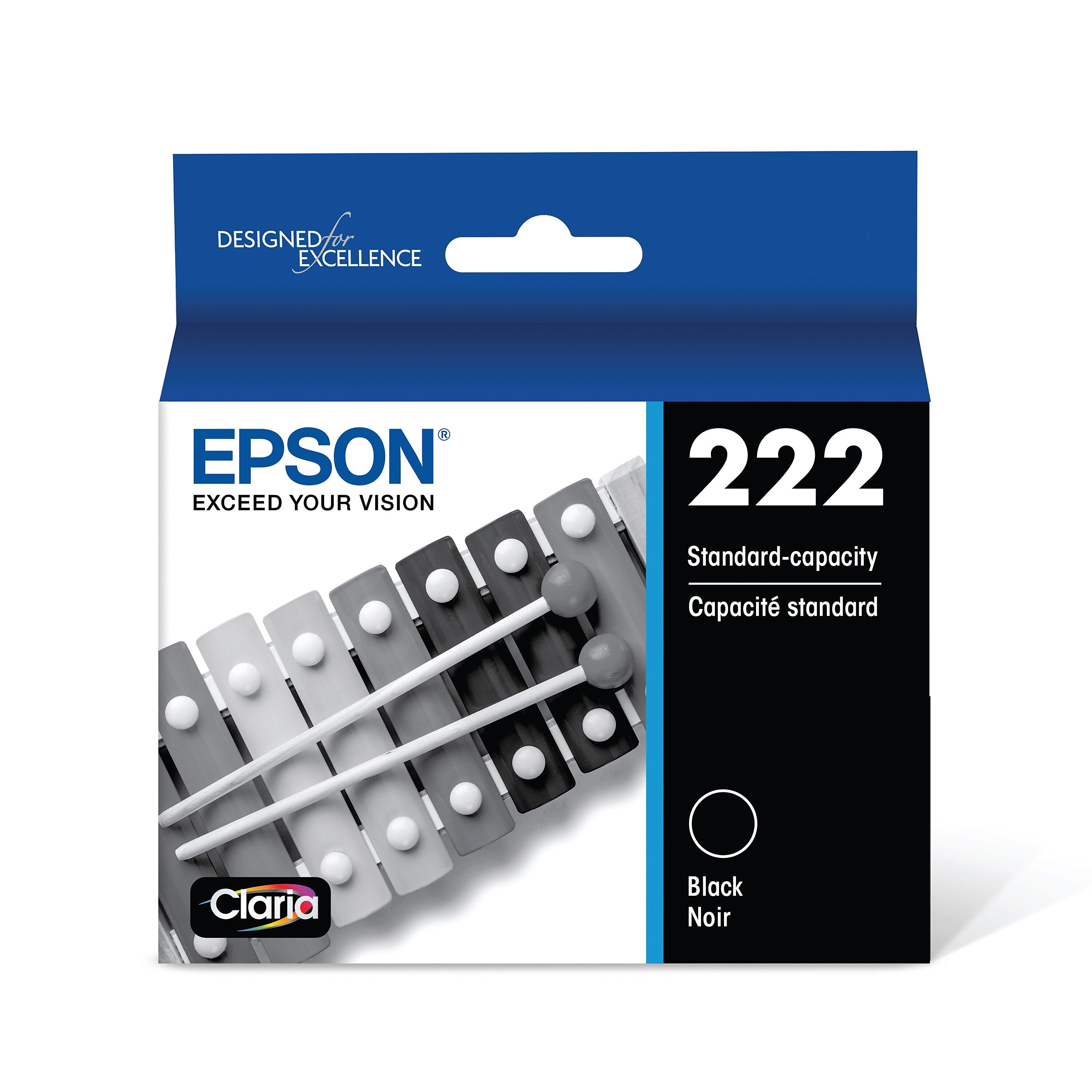 Epson 222 Black Standard Yield Ink Cartridge