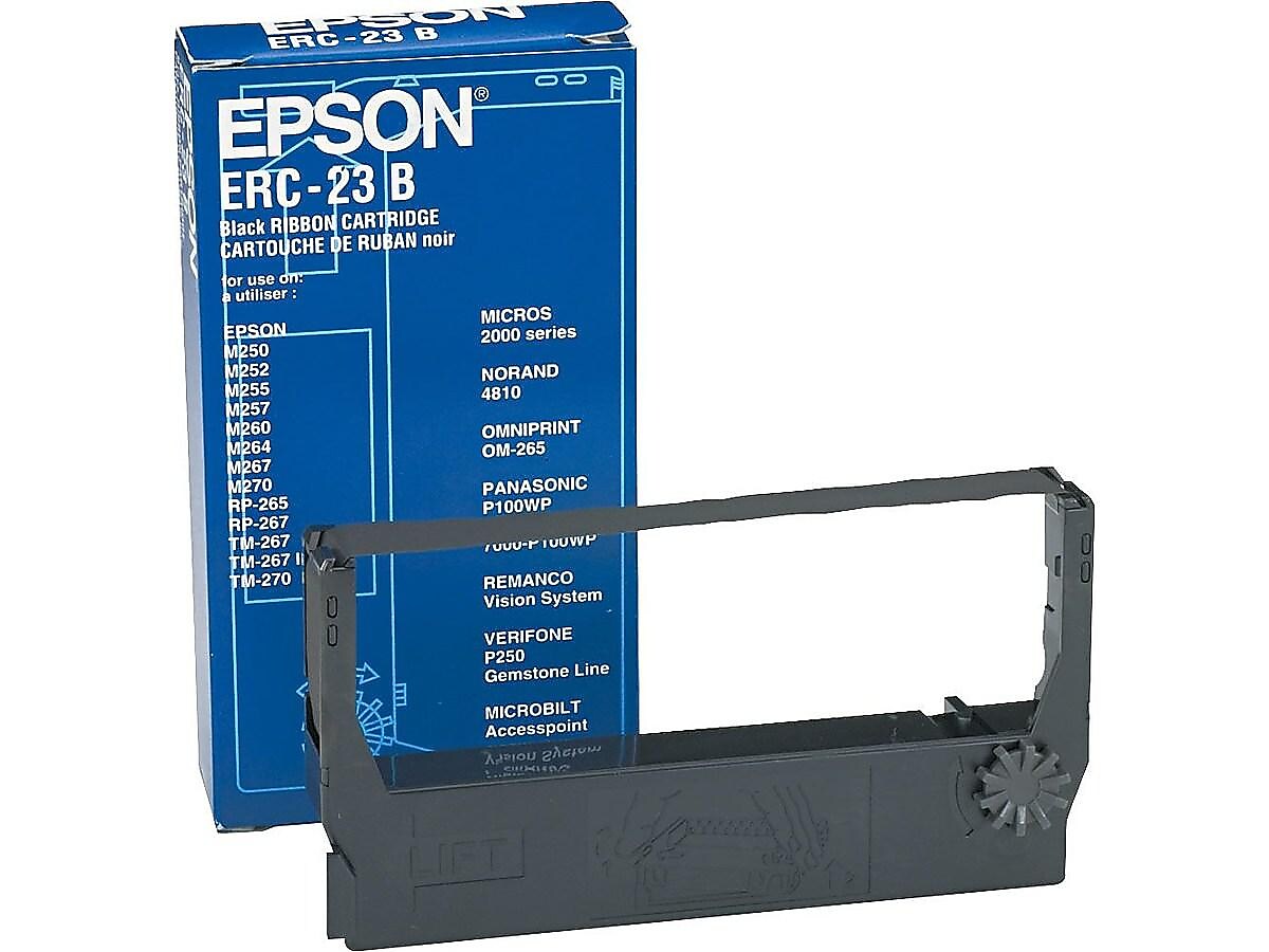 Epson Black Print Ribbon, Each