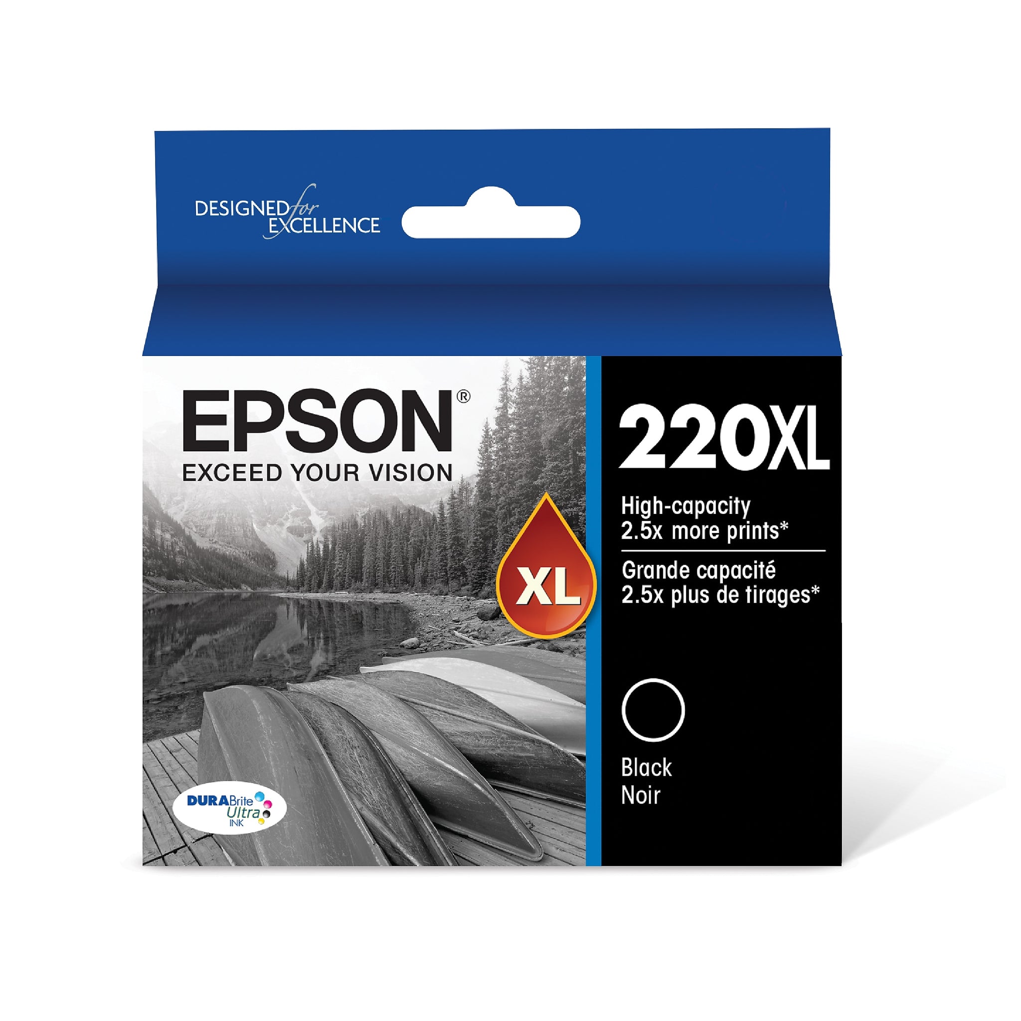 Epson T220XL Black High Yield Ink Cartridge