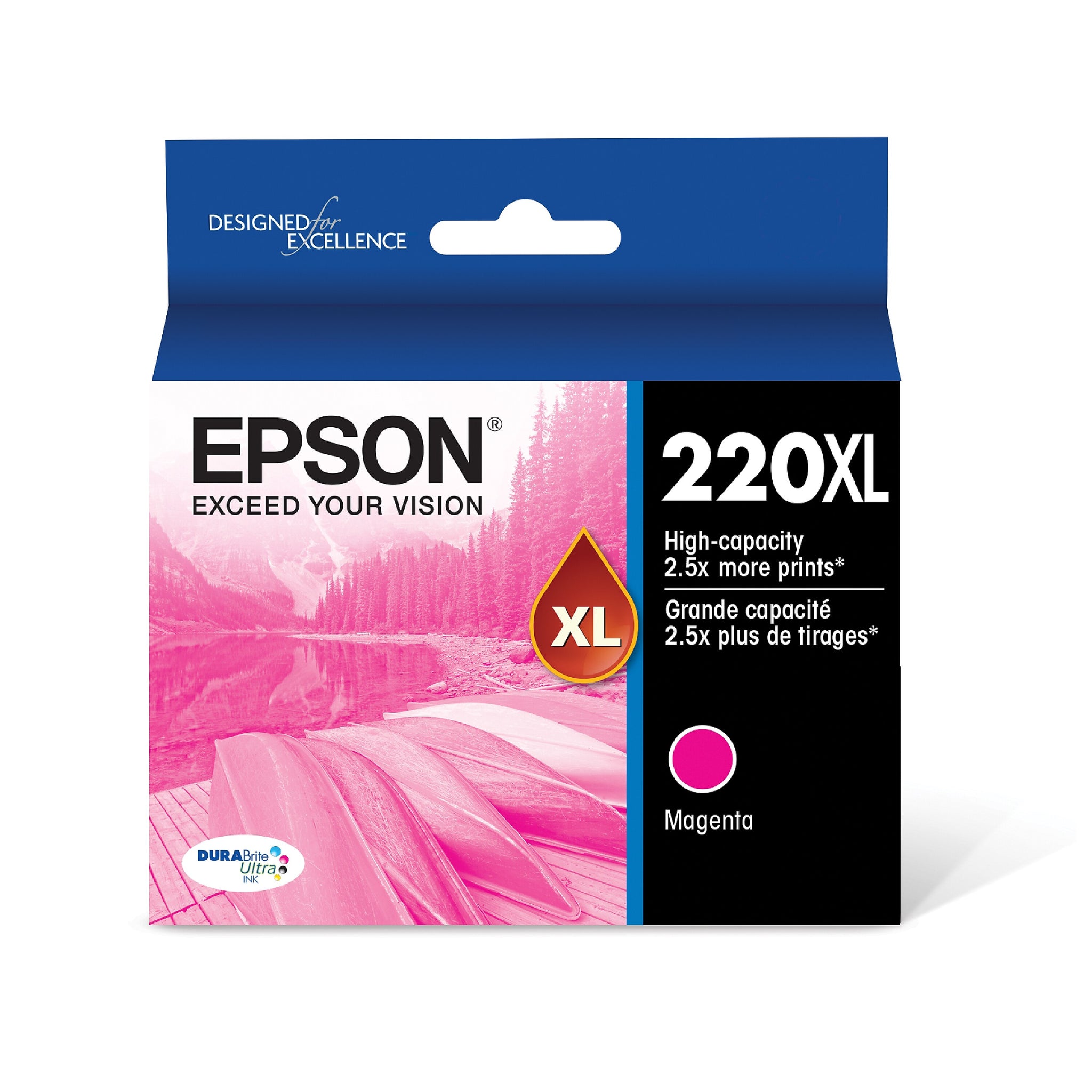 Epson T220XL Magenta High Yield Ink Cartridge