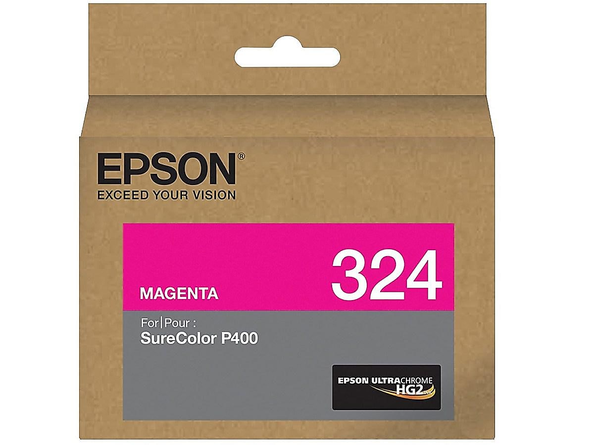 Epson T324 Ultrachrome Magenta Standard Yield Ink Cartridge