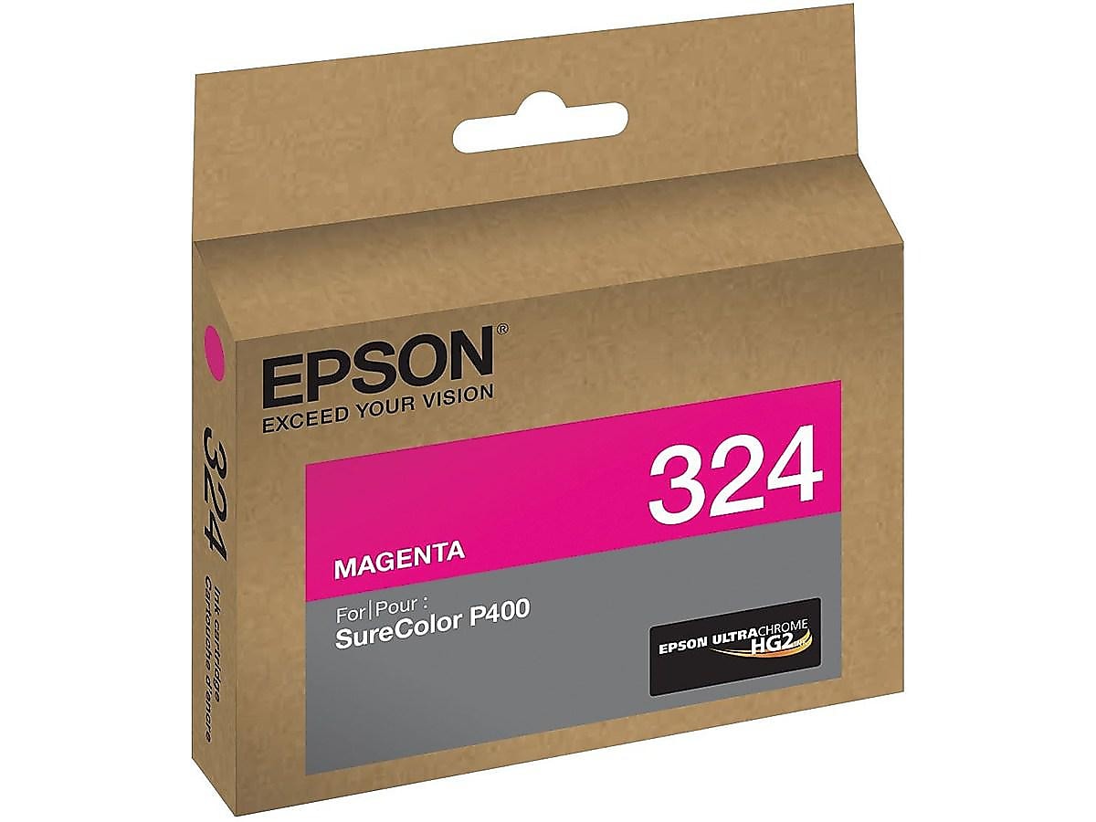 Epson T324 Ultrachrome Magenta Standard Yield Ink Cartridge