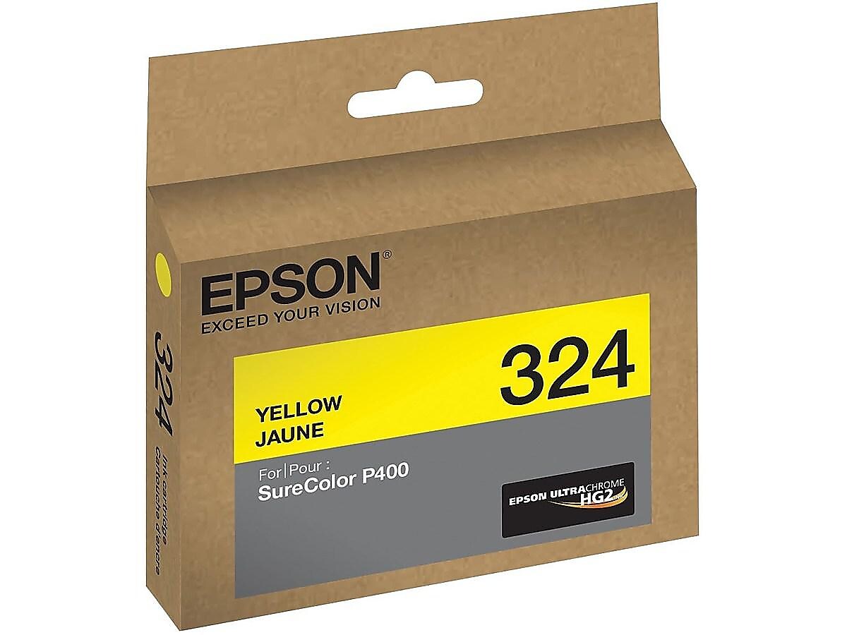 Epson T324 Ultrachrome Yellow Standard Yield Ink Cartridge