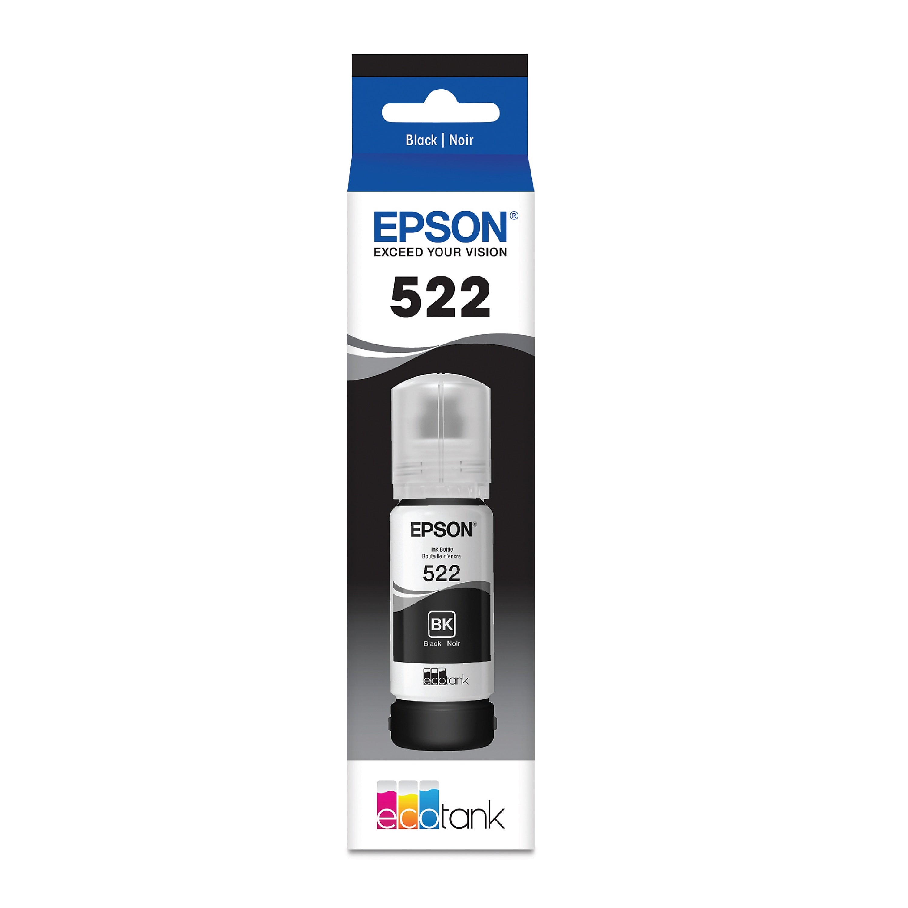 Epson T522 Black Ultra High Yield Ink Bottle