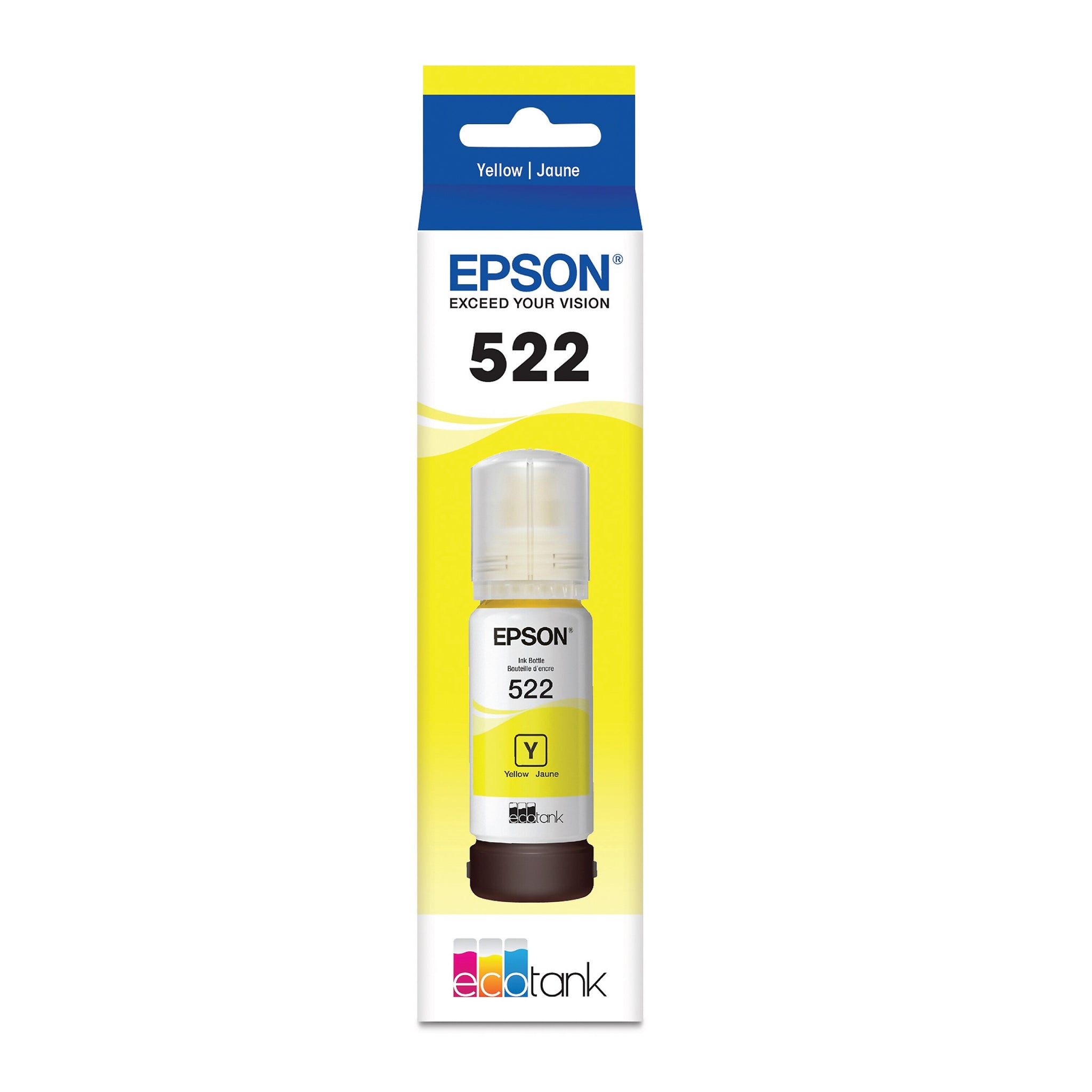 Epson T522 Yellow Standard Yield Ink Bottle