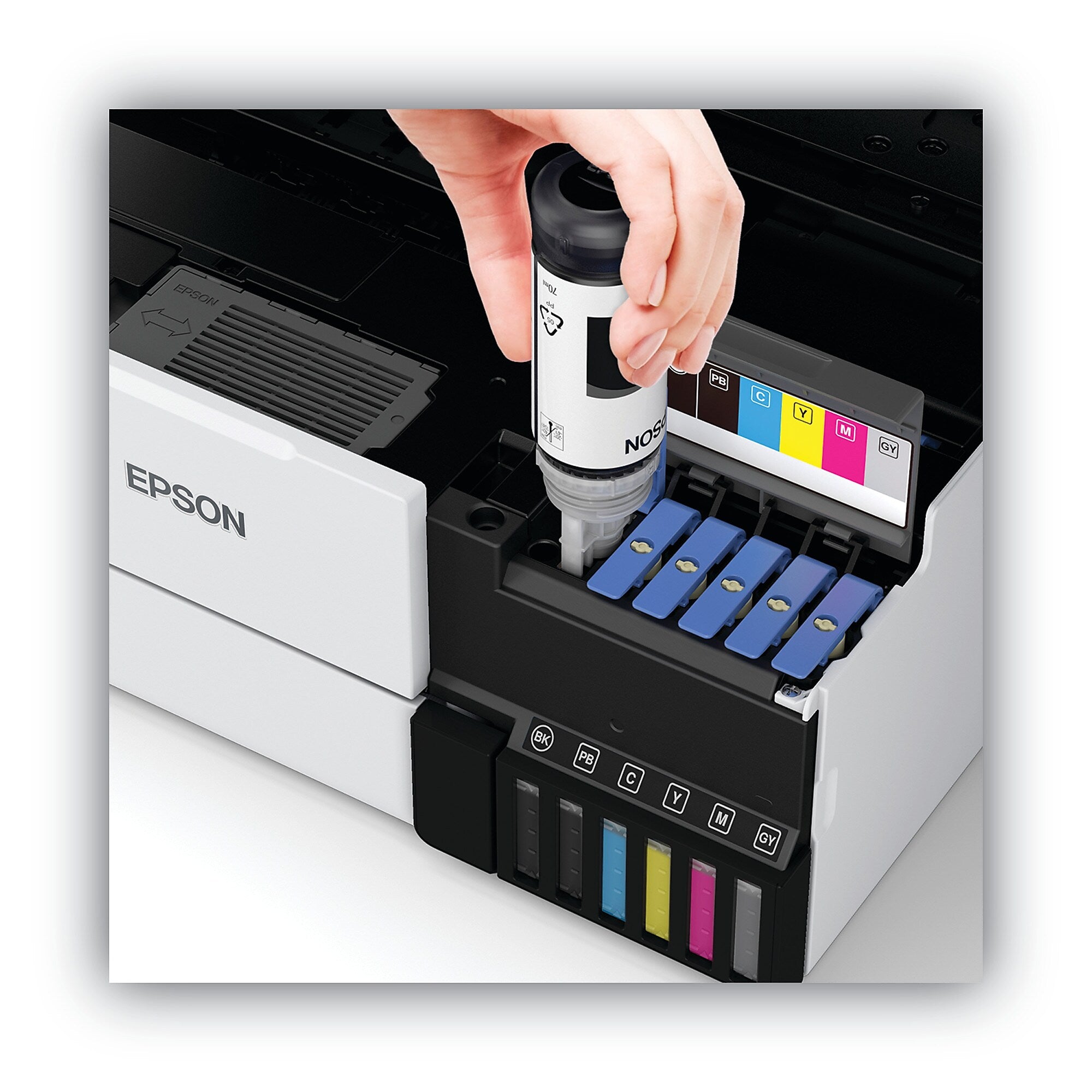 Epson T552 Cyan High Yield Ink Cartridge Refill