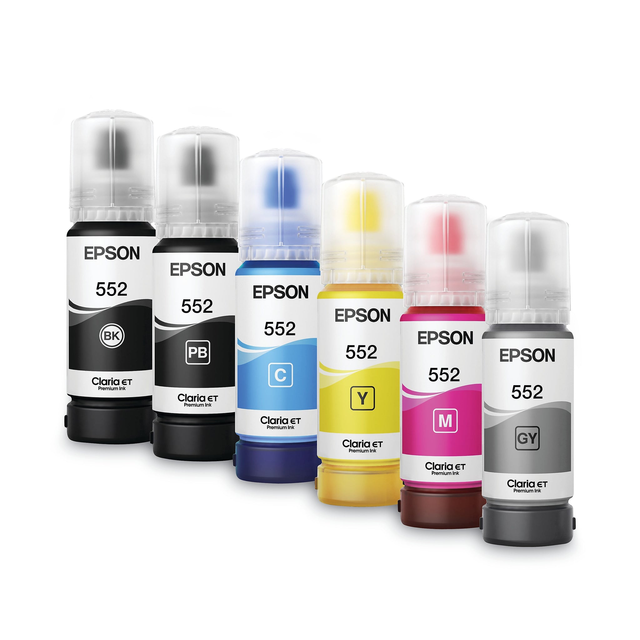 Epson T552 Cyan High Yield Ink Cartridge Refill