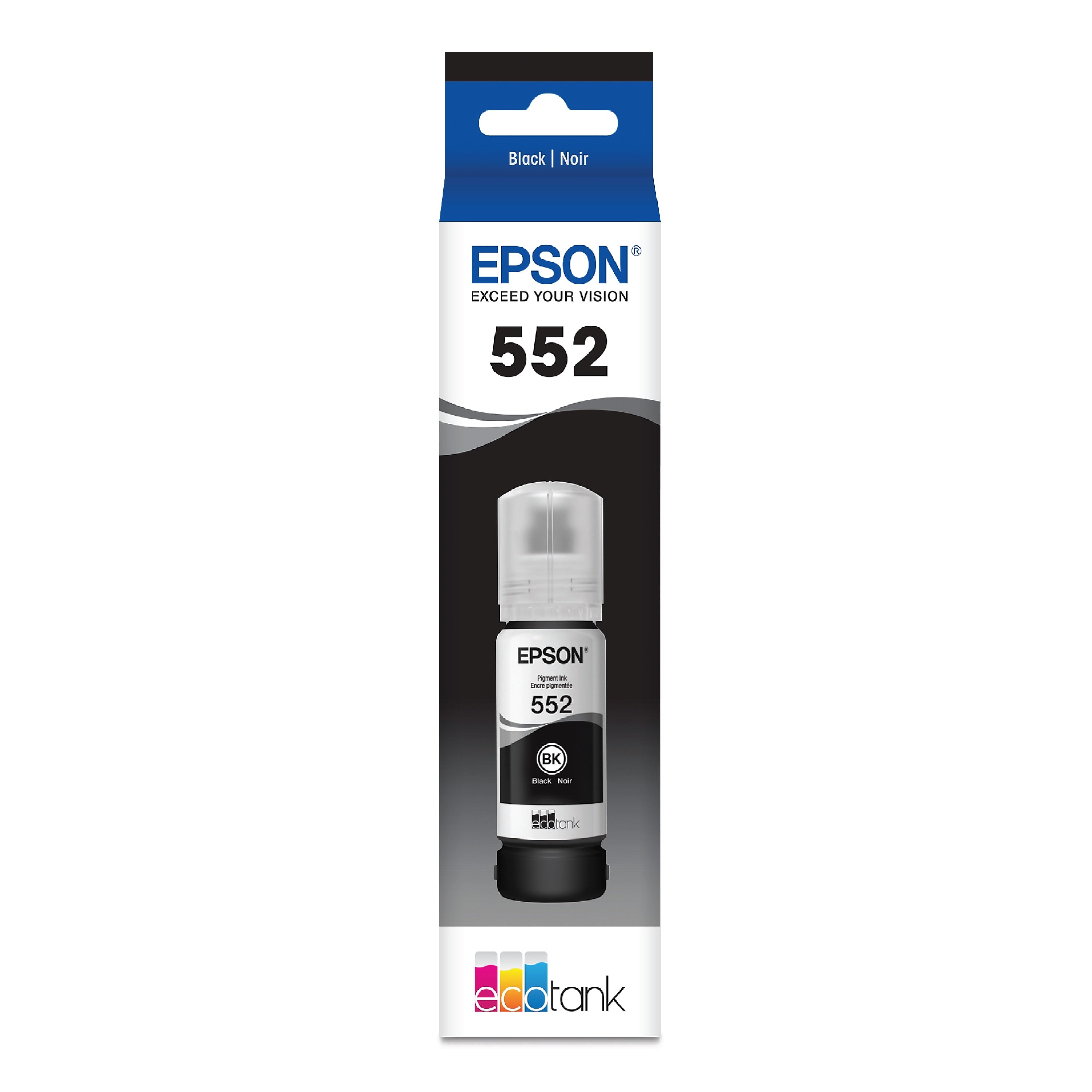 Epson T552 Pigment Black High Yield Ink Cartridge Refill