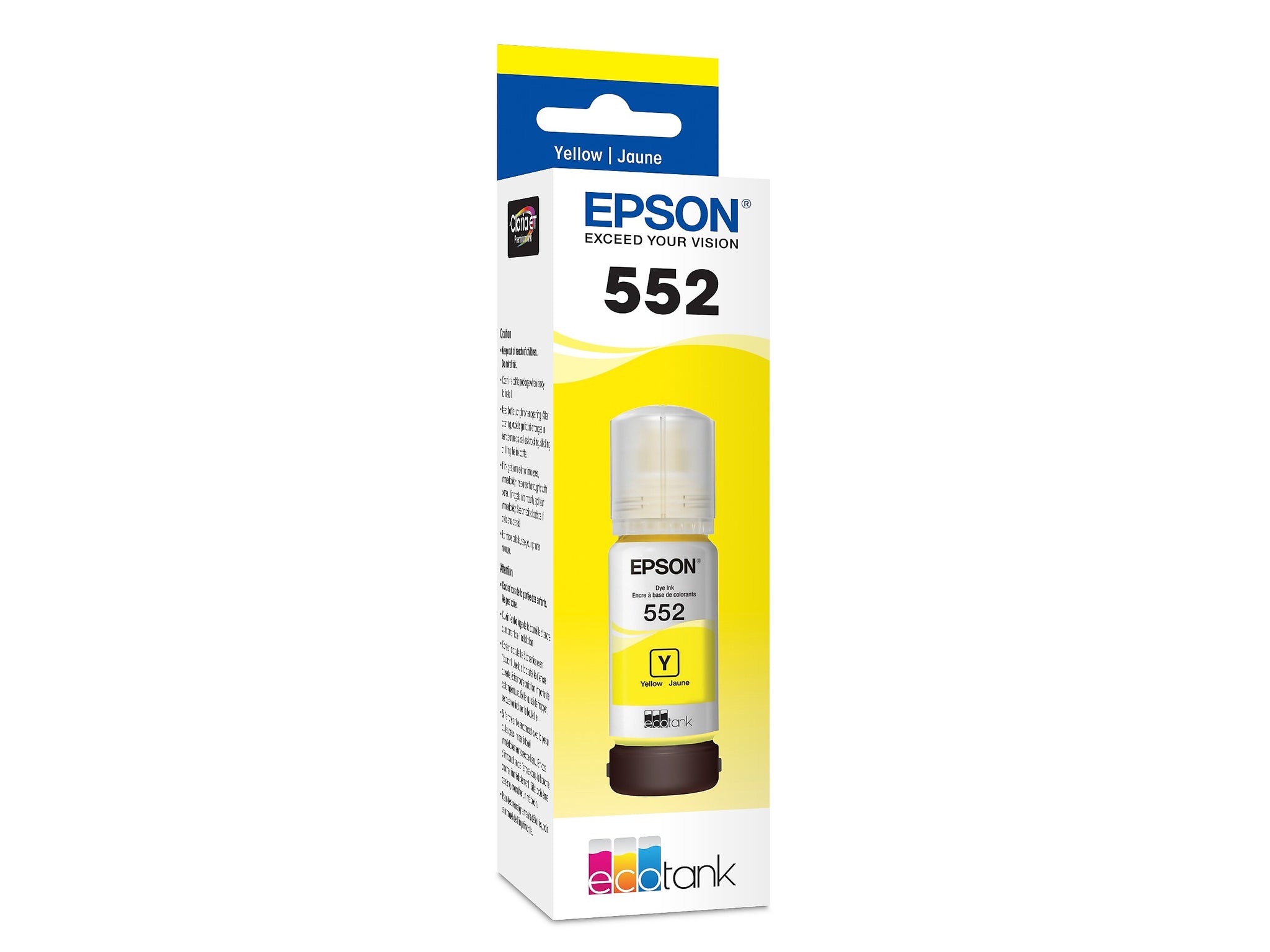 Epson T552 Yellow High Yield Ink Cartridge Refill