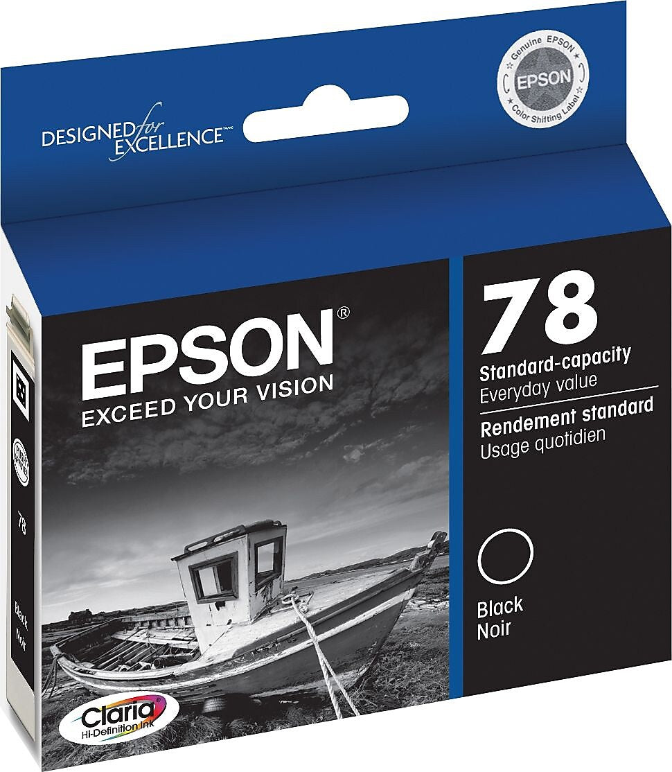 Epson T78 Black Standard Yield Ink Cartridge