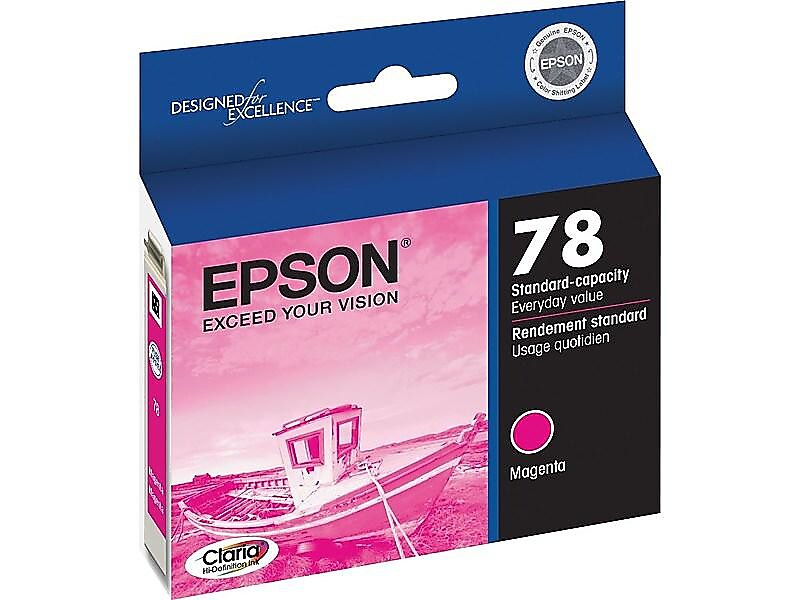 Epson T78 Magenta Standard Yield Ink Cartridge