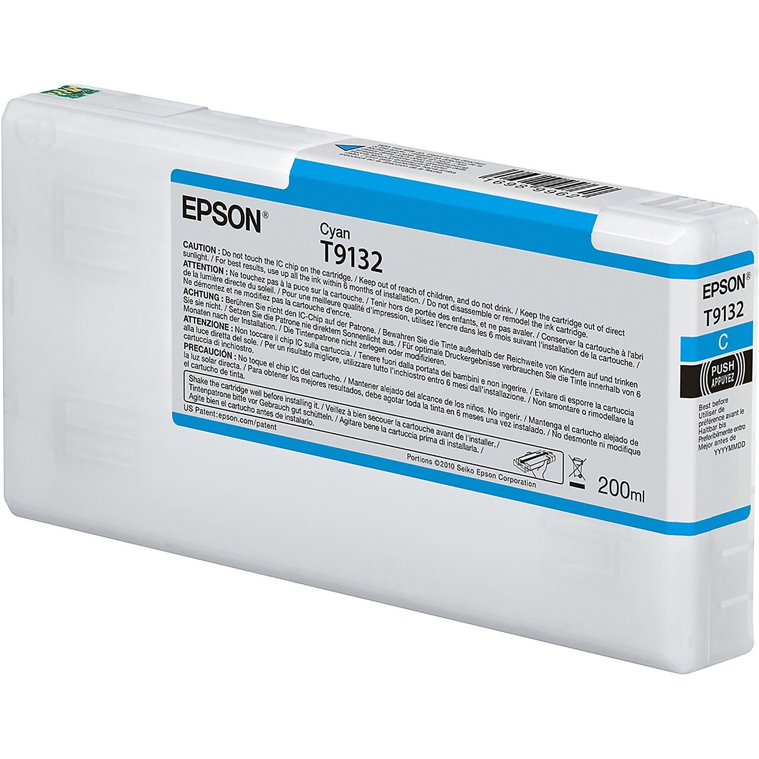 Epson T913 Cyan Standard Yield Ink Cartridge
