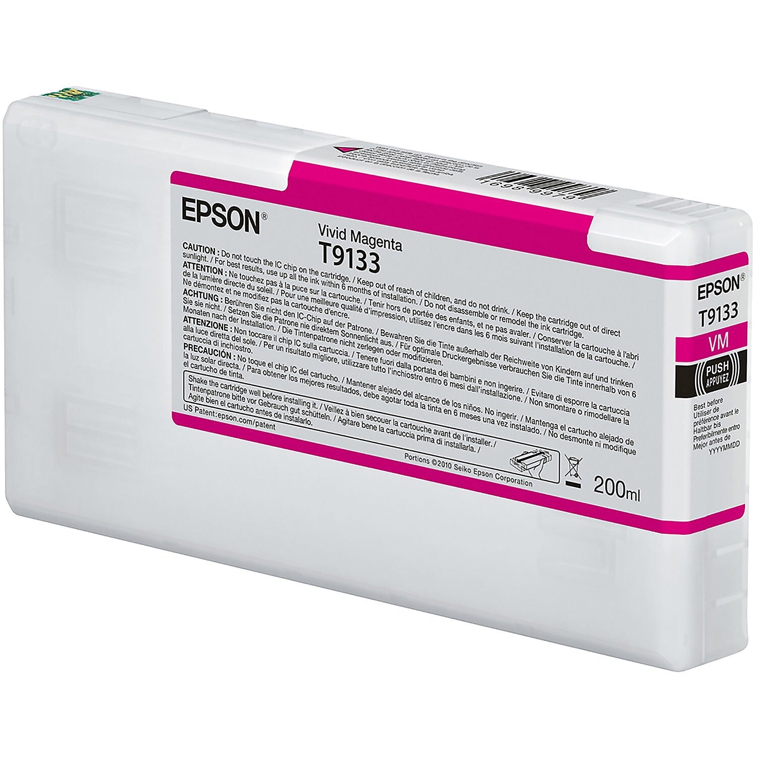 Epson T913300 Magenta Standard Yield Ink Cartridge
